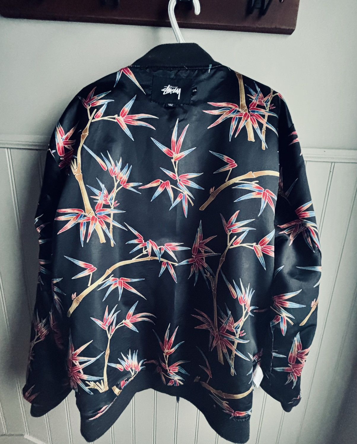 Stussy SS17 Stüssy reversible bamboo jacket Size US XXL / EU 58 / 5 - 4 Thumbnail