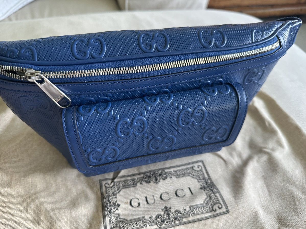 Gucci Gucci Belt Bag Leather GG Size ONE SIZE - 1 Thumbnail