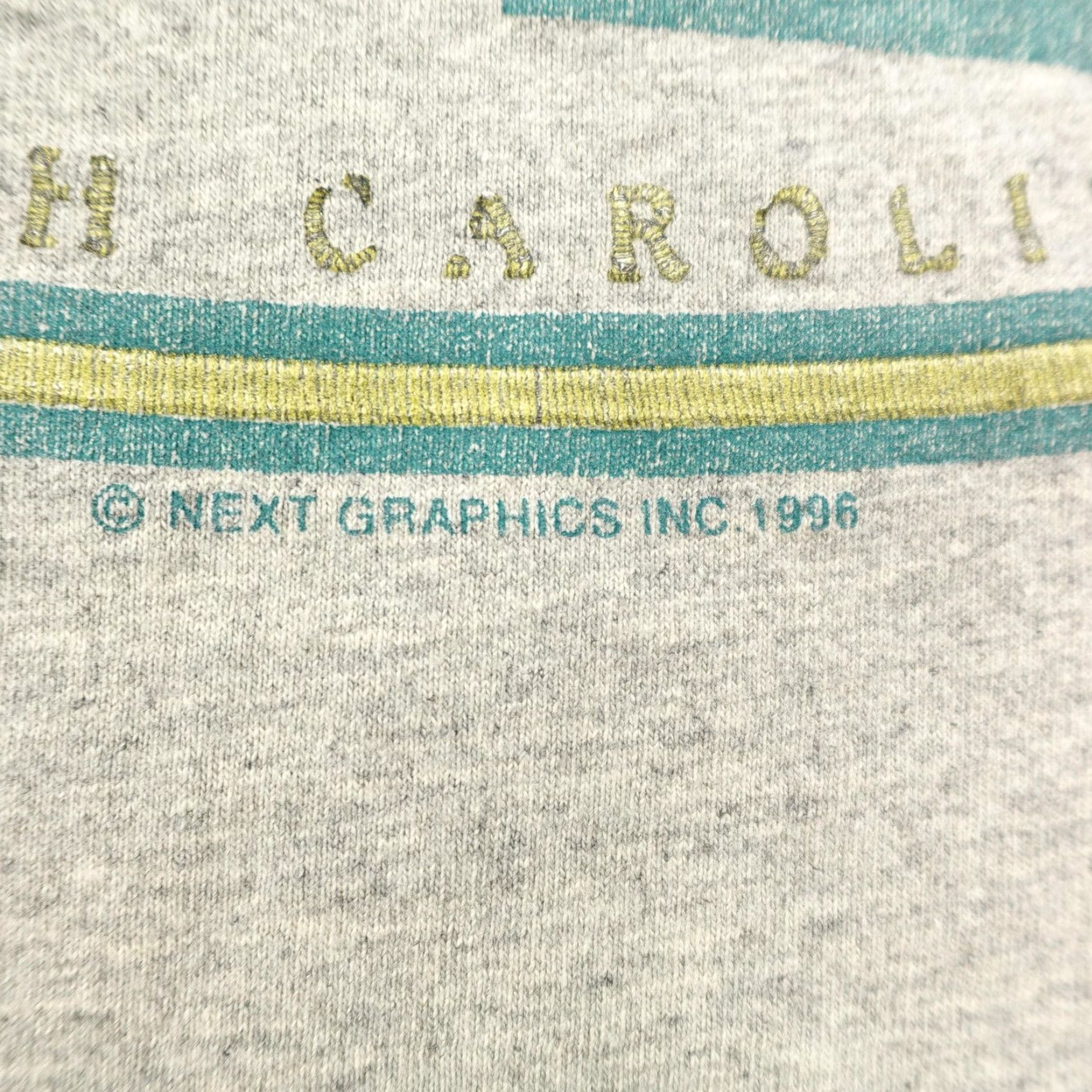 Vintage VINTAGE Carolina Beach Shirt Mens 2XL North Carolina Single Stitch 90s 1996 Tee Size US XXL / EU 58 / 5 - 6 Thumbnail