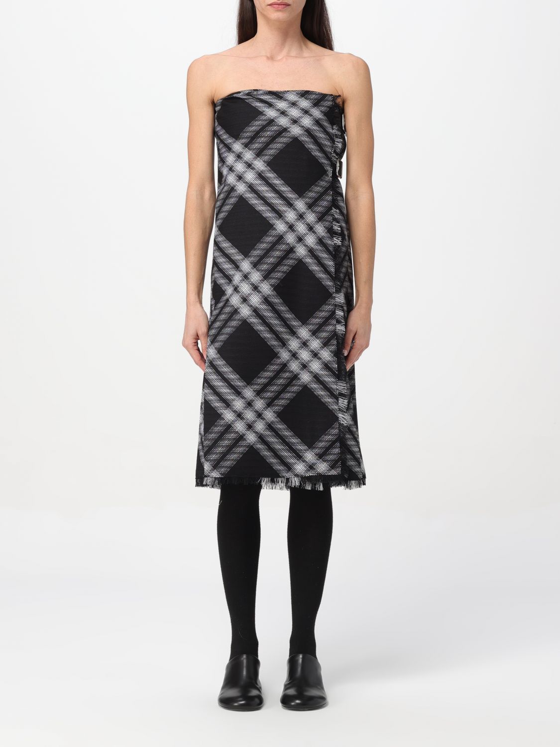 image of Burberry Dress Woman Black, Women's (Size XS)