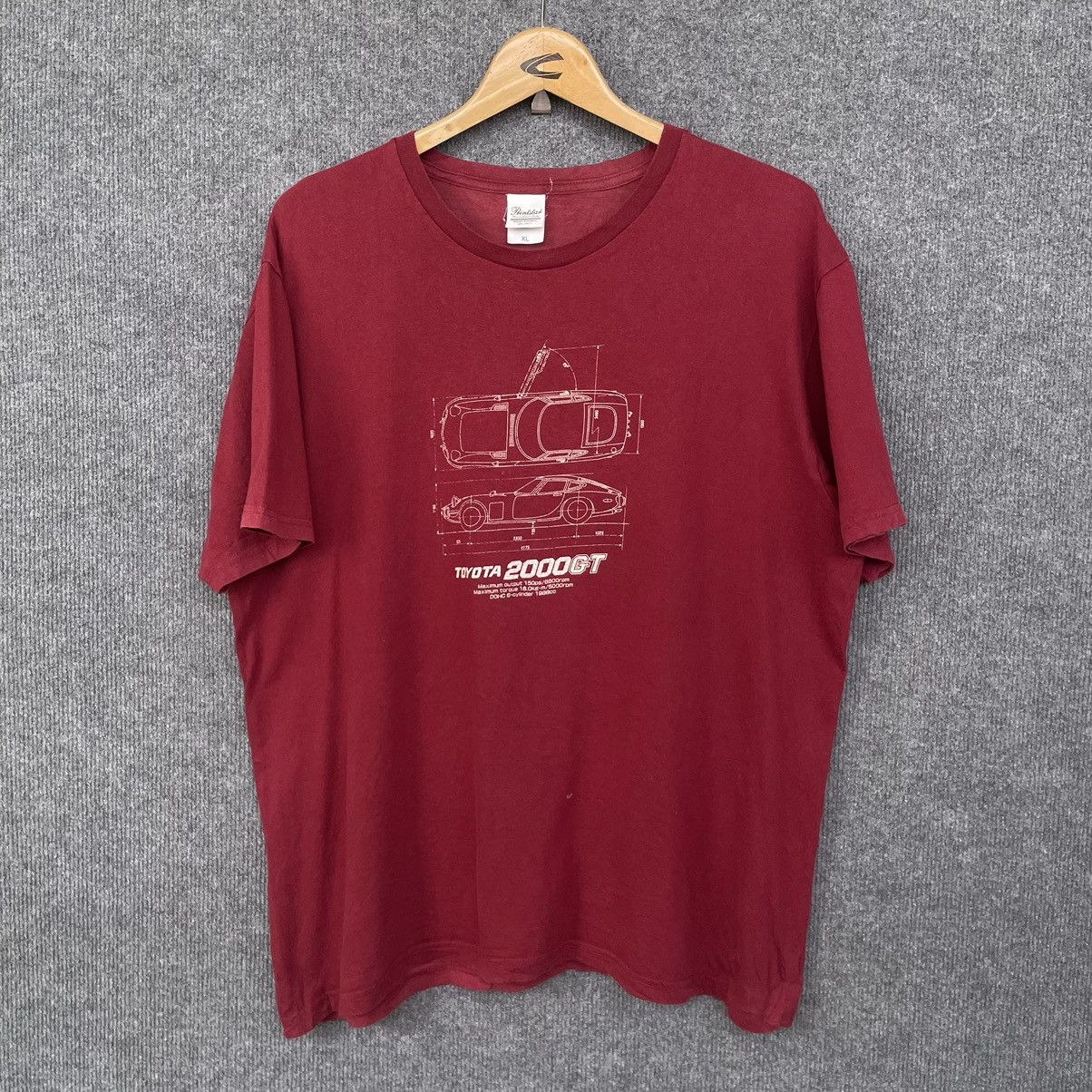 Japanese Brand × Vintage Vintage Toyota 2000 GT Promo T Shirt Size US XL / EU 56 / 4 - 1 Thumbnail