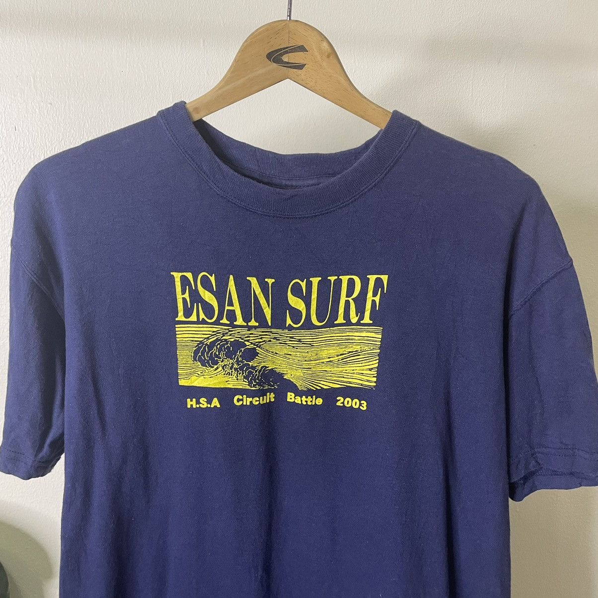 Vintage Vintage 2003 Esan Surf HSA Circuit Battle T Size US L / EU 52-54 / 3 - 2 Thumbnail