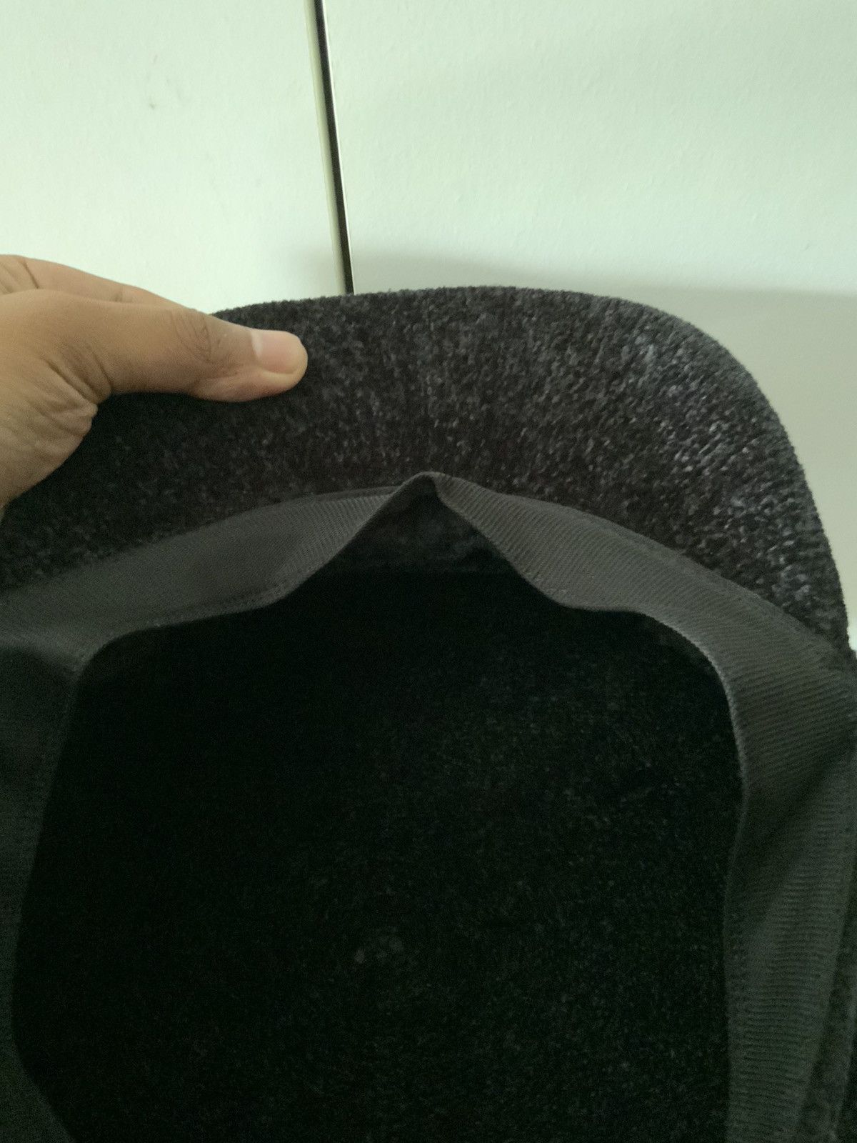 Hat Club Vis Mohair Fur Black Newsboy Retro Hat Size ONE SIZE - 8 Thumbnail