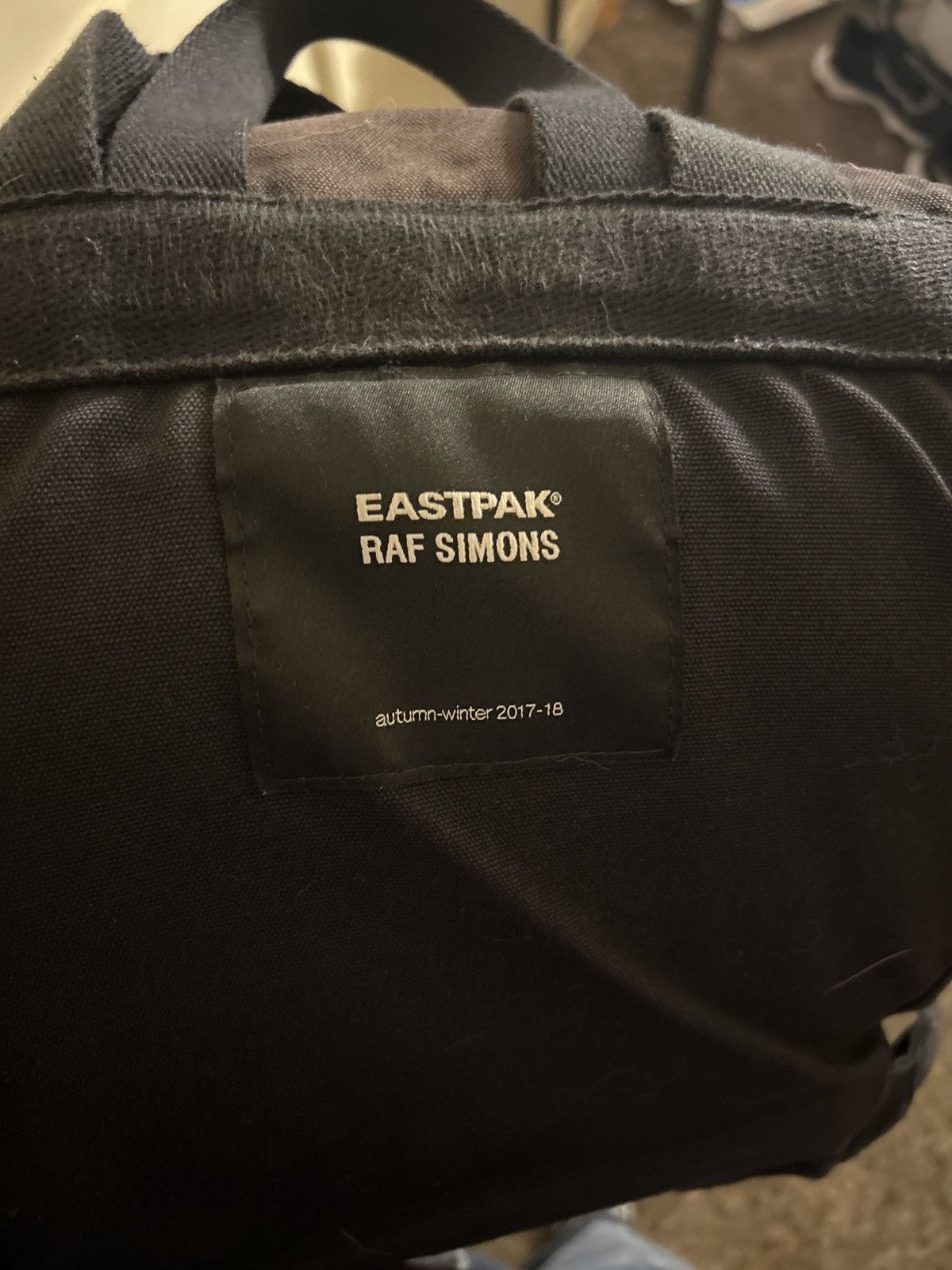 raf simons east pak bag