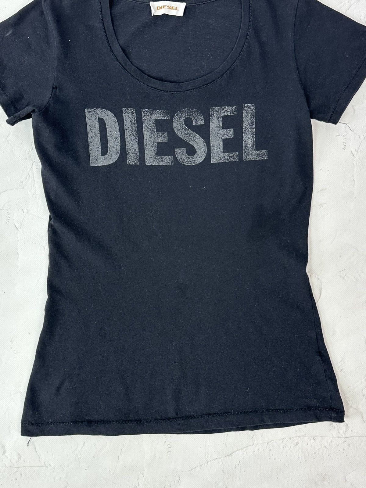 Diesel Vintage Diesel Black T-shirt Size S / US 4 / IT 40 - 4 Thumbnail