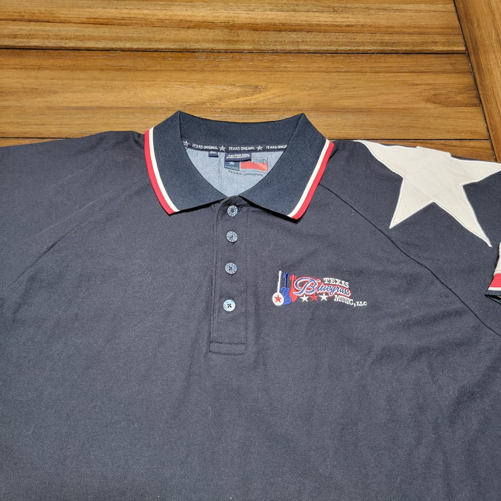 Other Rock Point Texas Original "Texas Bluegrass Music, LLC" 2XL Size US XXL / EU 58 / 5 - 2 Thumbnail