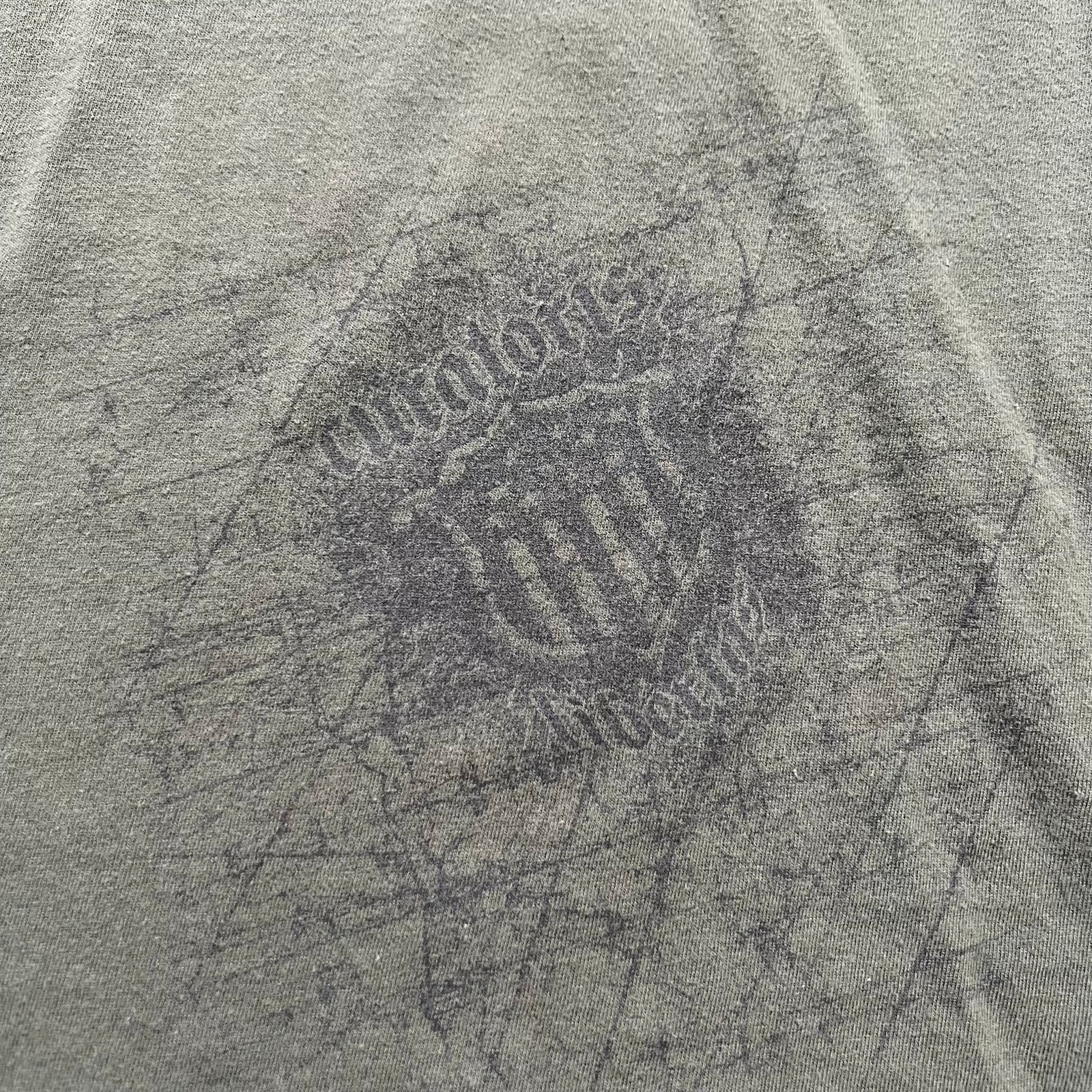 Vintage Apprime US Army Shirt Mens Medium Death To The Wicked Troops Size US M / EU 48-50 / 2 - 7 Thumbnail