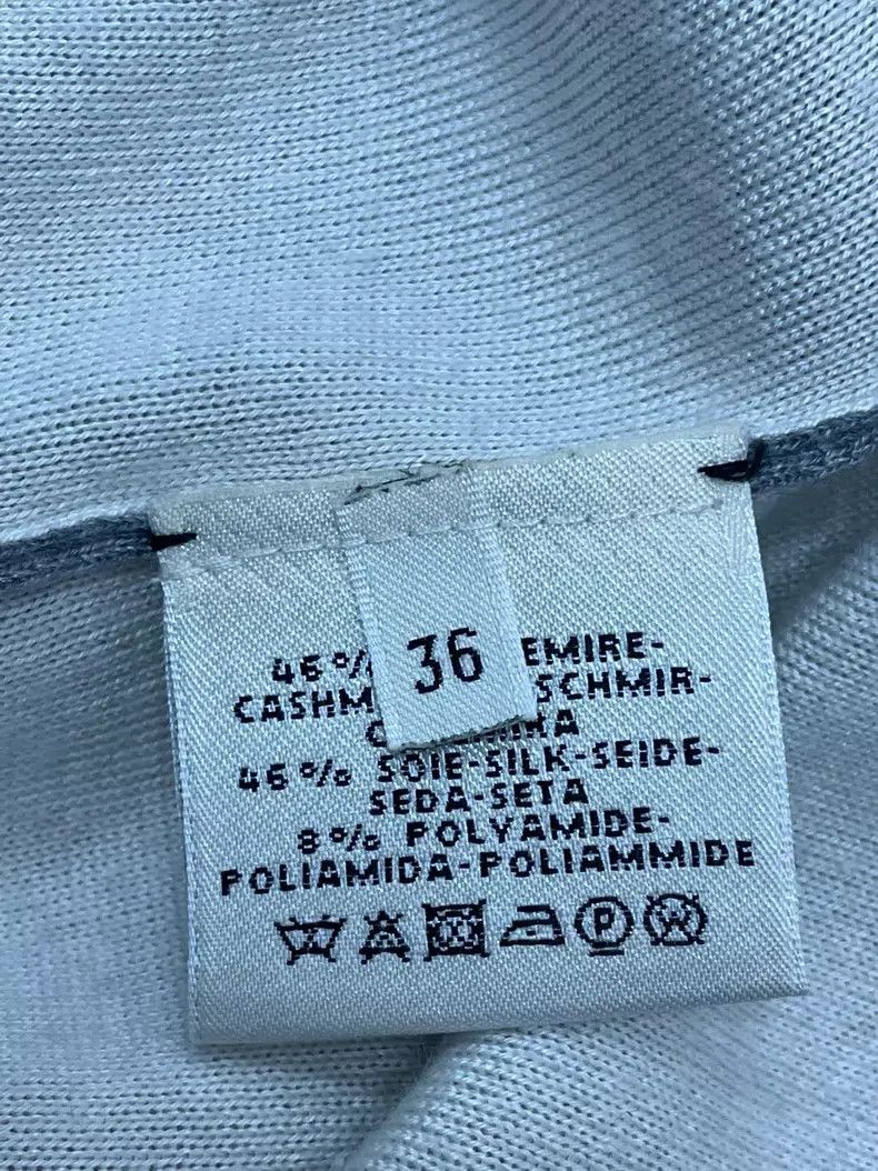 Hermes Hermes Grey Cashmere Printed Dress Size XS / US 0-2 / IT 36-38 - 5 Thumbnail