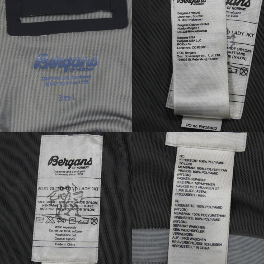 Bergans Glittertind Lady Storm Sidewinder Jacket Size L / US 10 / IT 46 - 19 Thumbnail