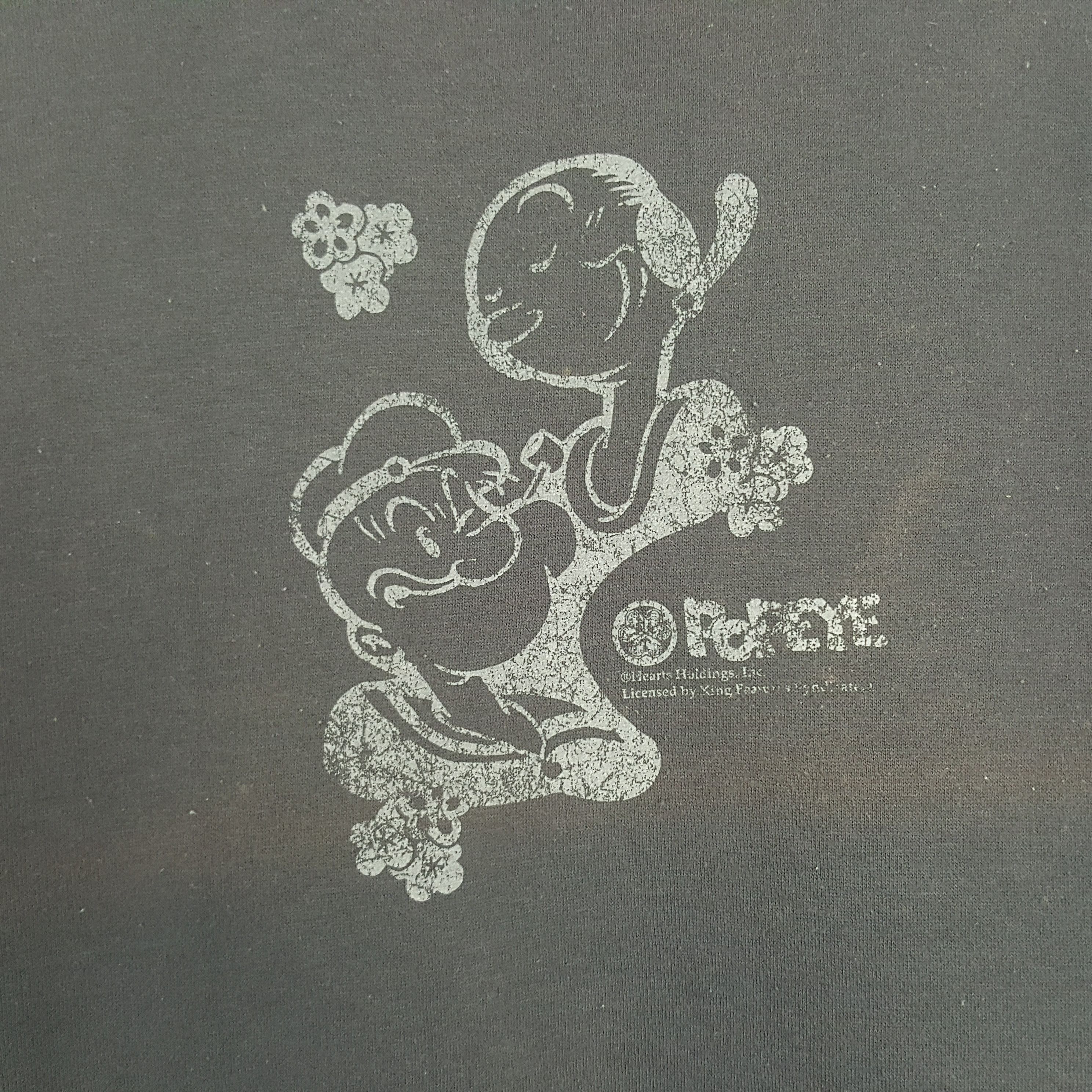 Cartoon Network × Japanese Brand × Vintage Vintage Popeye Sweatshirt Size US XL / EU 56 / 4 - 2 Thumbnail