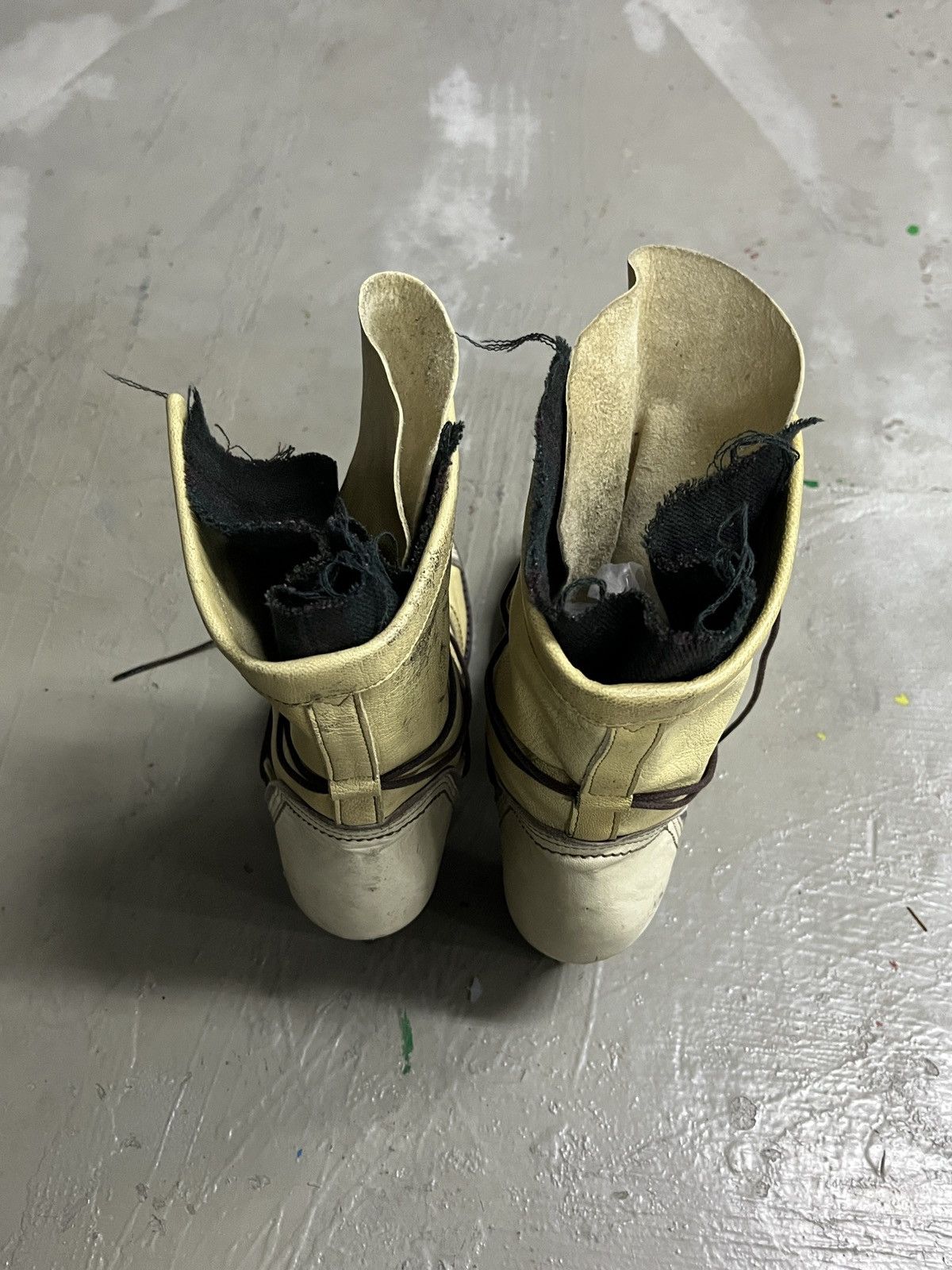 KMRii Vintage Alfredo Bannister Chloe Style Fold Boots With Heels Size US 5 / IT 35 - 7 Thumbnail
