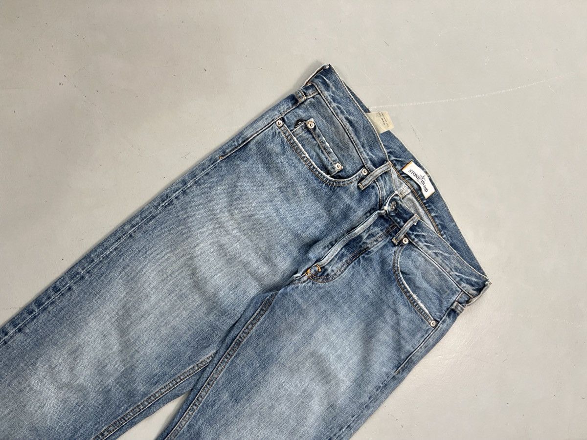 Vintage Super rare vintage stone island straight fit denim Size US 34 / EU 50 - 10 Thumbnail