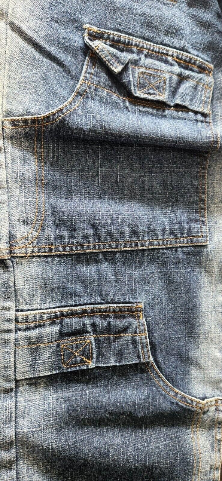 Designer Vintage Torch Brand Baggy Blue Jeans Womens 2XL Size 42" / US 20 - 2 Thumbnail