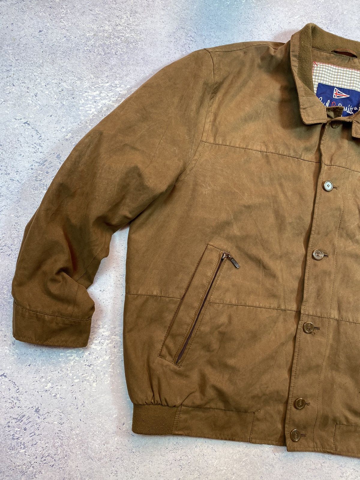 Designer × Paul Smith × Paul Smith Red Ear Paul R Smith Men’s Brown Jacket Size 58 Size US XXL / EU 58 / 5 - 3 Thumbnail