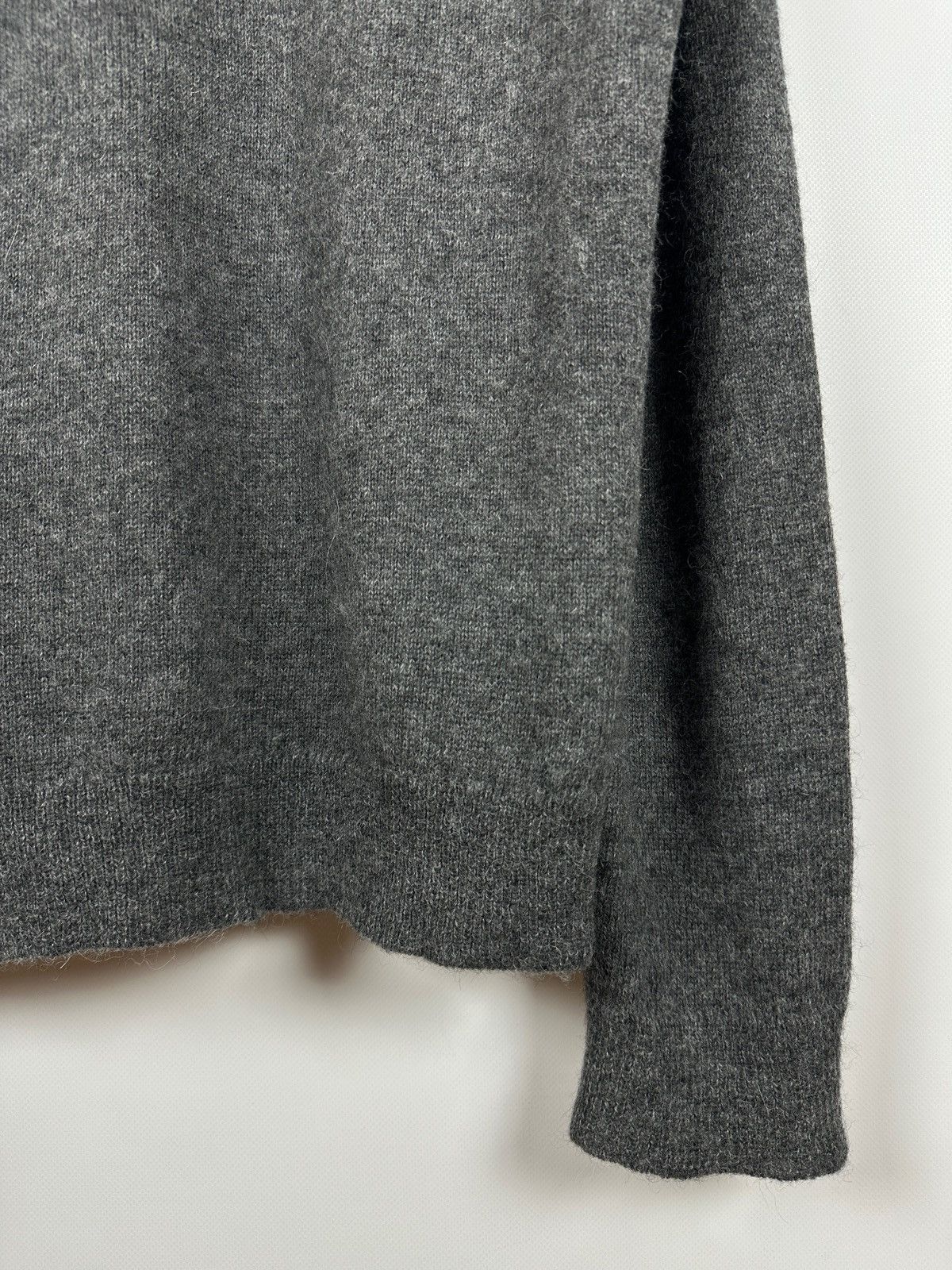 Prada Prada Gray Alpaca Wool Sweater Size US L / EU 52-54 / 3 - 18 Thumbnail