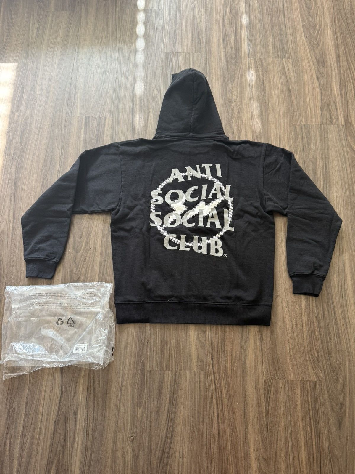 Anti Social Social Club × Fragment Design Anti Social Social Club x Fragment Design Hoodie Black - L Size US L / EU 52-54 / 3 - 4 Thumbnail