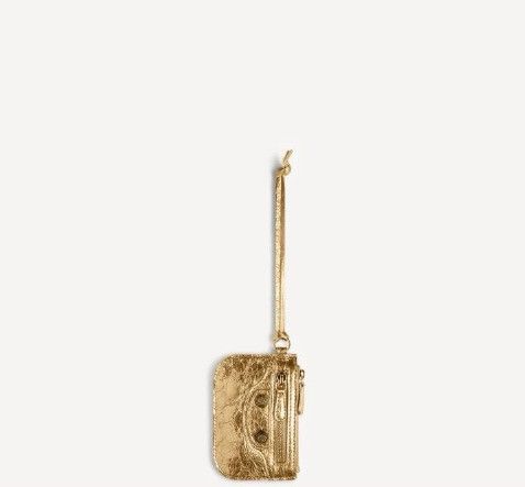 Balenciaga o1tr1nto0526 Size: OS / Le Cagole Coin Purse in Gold Size ONE SIZE - 1 Preview
