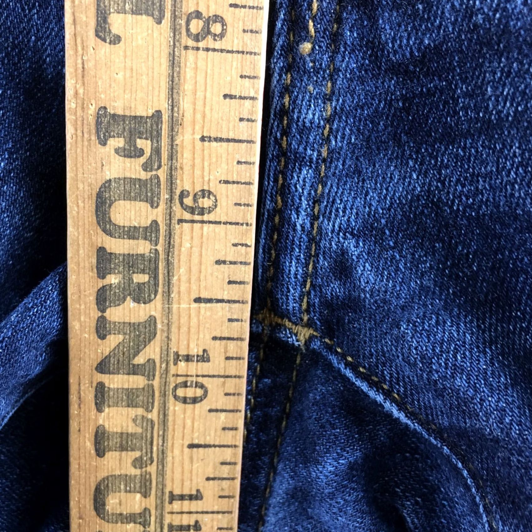 Abercrombie & Fitch Abercrombie & Fitch Skinny Jeans Mens 33x32 Blue Midrise Zip Slim Denim 5-Pocket Size US 33 - 6 Thumbnail