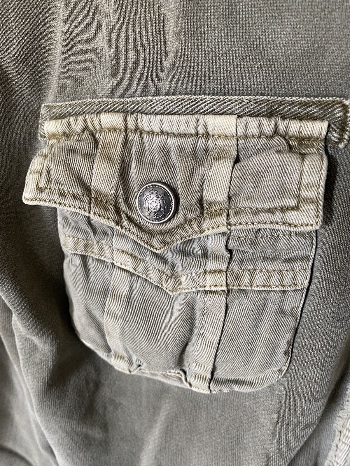 14th Addiction 90s nationality name grosbec 3D Cargos Pocket fringe hem Size US M / EU 48-50 / 2 - 11 Thumbnail