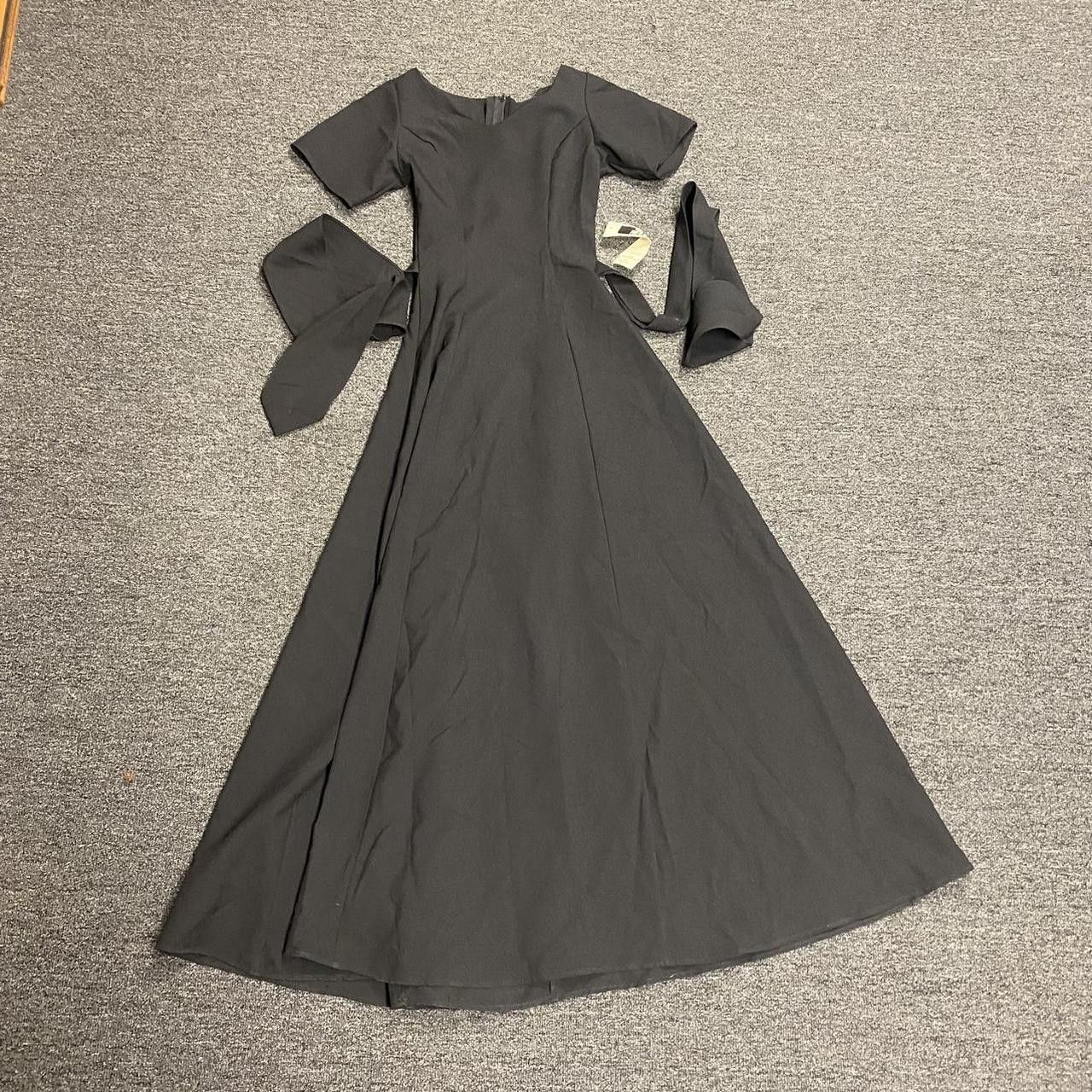 Designer Staple Black Princess Gown Size S / US 4 / IT 40 - 2 Thumbnail