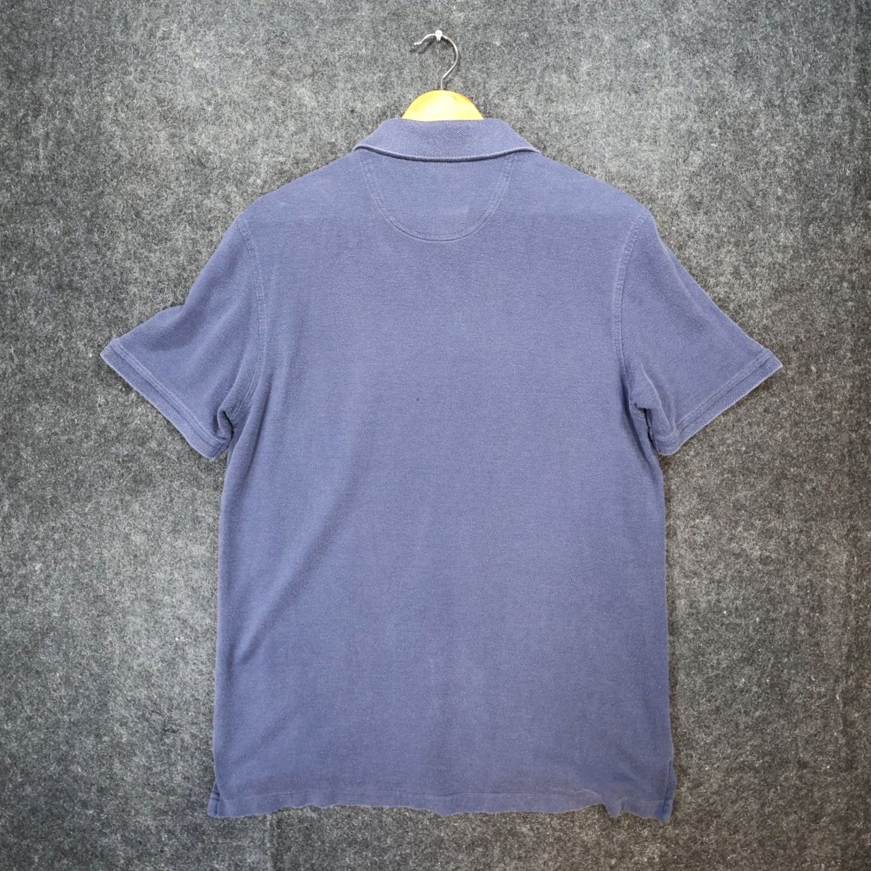 Izod IZOD Polo Shirt Mens Medium Blue Striped Stretch Advantage Performance Size US M / EU 48-50 / 2 - 2 Thumbnail