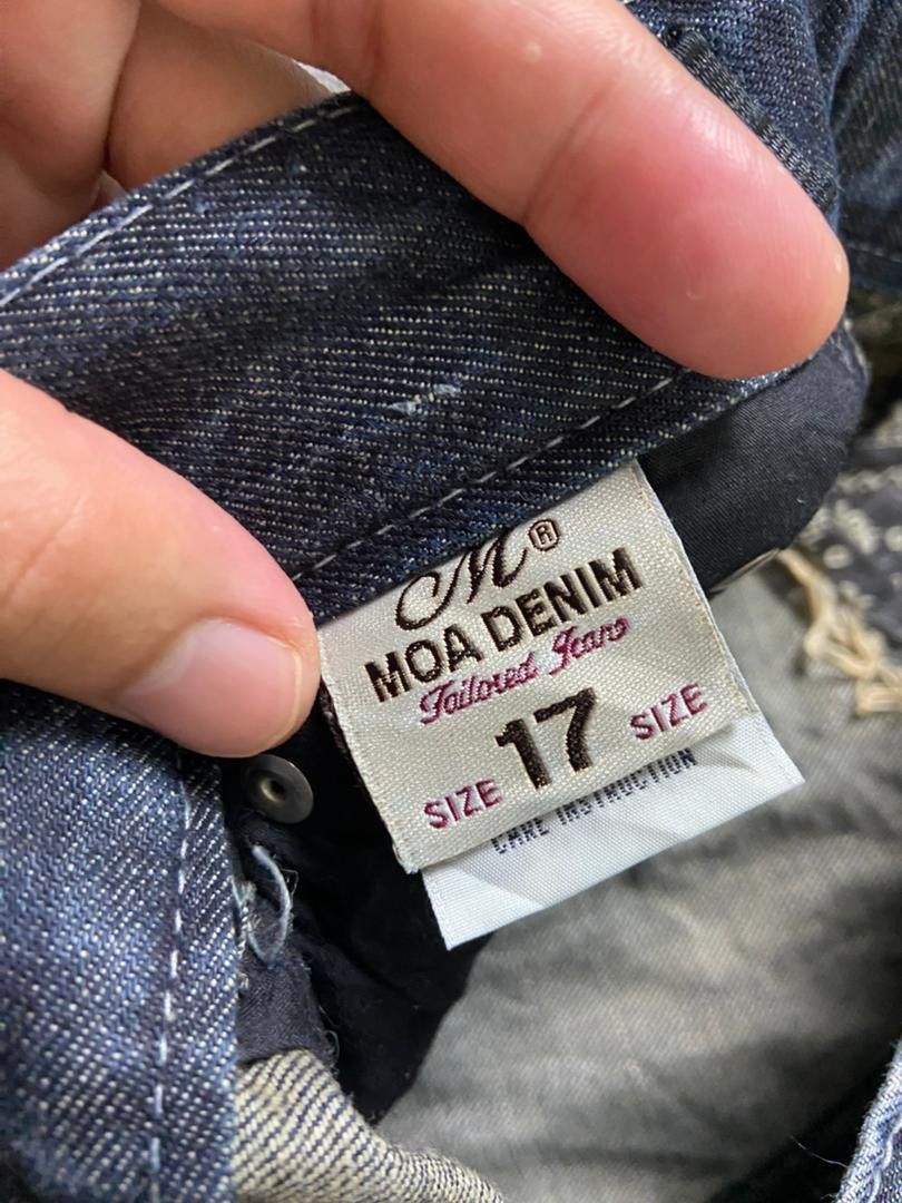 Japanese Brand MOA Denim Brand Zipper Punk Style Tailored Jeans (197) Size US 29 - 6 Thumbnail