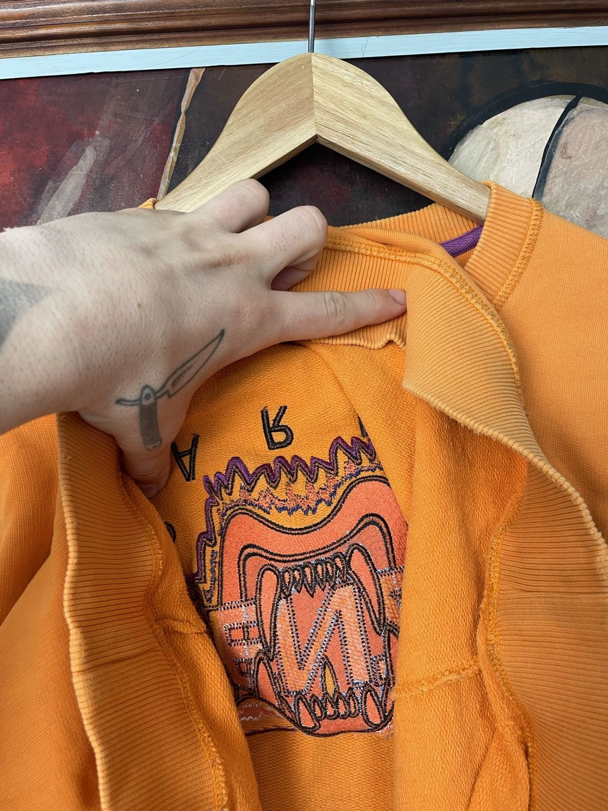 Kenzo Vintage Kenzo Paris tiger sweatshirt Crewneck big logo Y2K Size US S / EU 44-46 / 1 - 6 Thumbnail