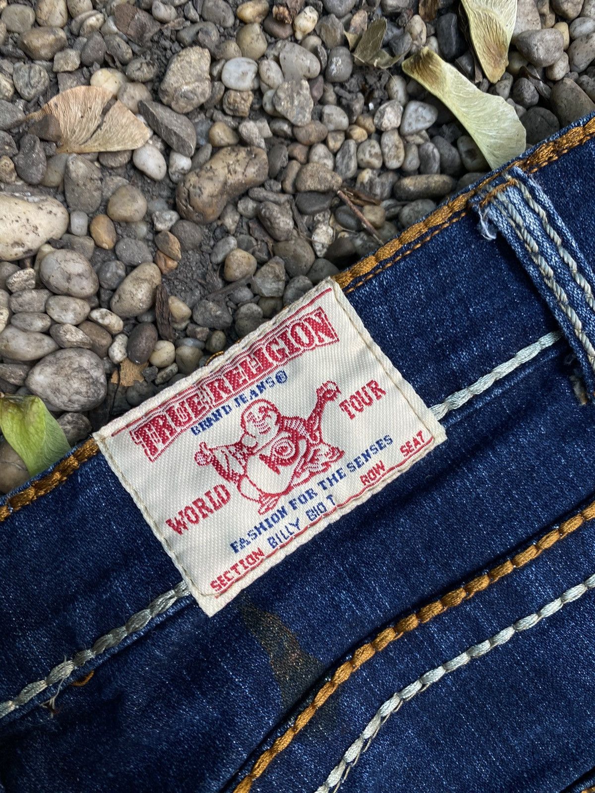True Religion × Vintage Vintage True Religion Y2K Jeans Size 24" / US 00 / IT 34 - 5 Thumbnail