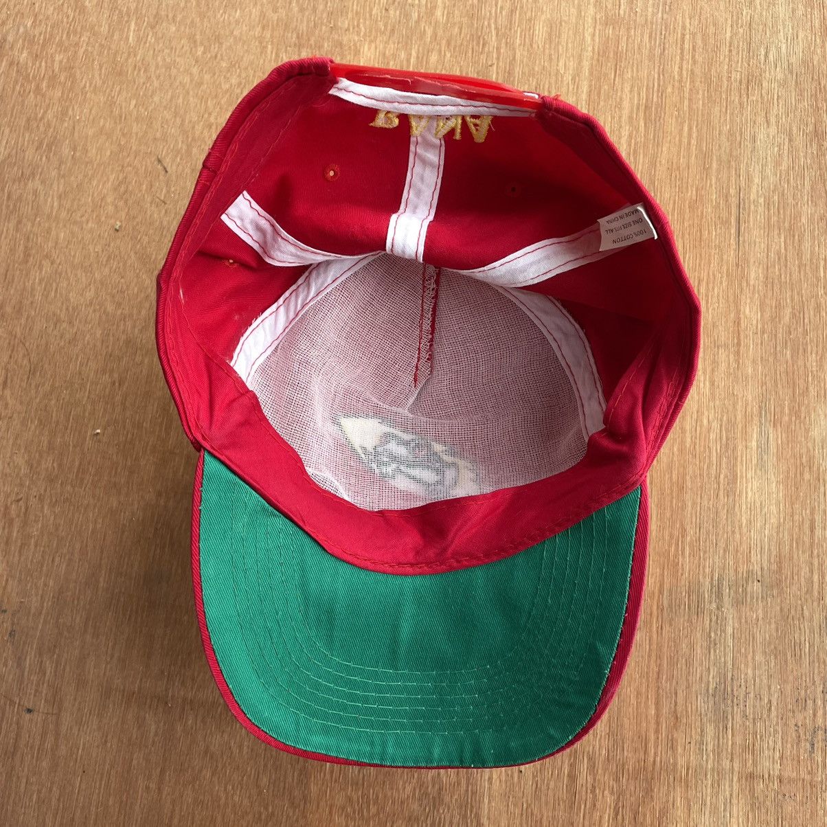 00s Frog red dad hat