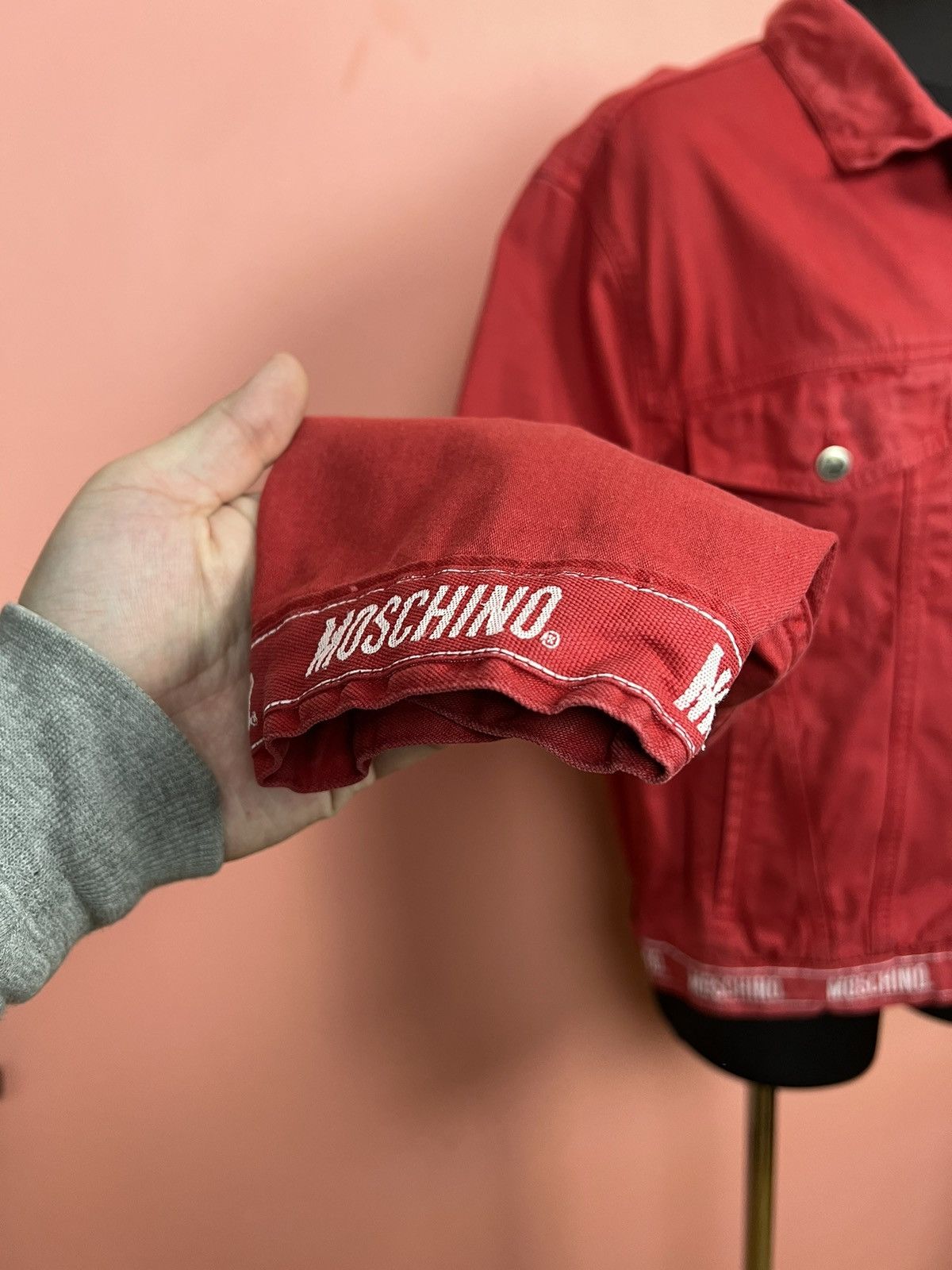 Moschino Moschino jeans jacket hype y2k rare vintage sale Size US S / EU 44-46 / 1 - 5 Thumbnail