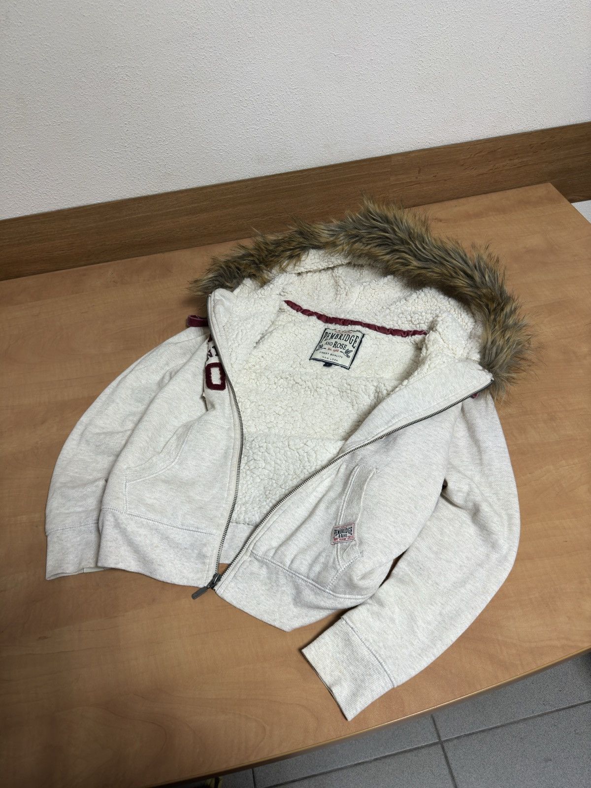 If Six Was Nine × Japanese Brand × Le Grande Bleu (L.G.B.) Vintage Japanese Fur Hood Hysteric Glamour Style Zip Hoodie Size US S / EU 44-46 / 1 - 2 Thumbnail