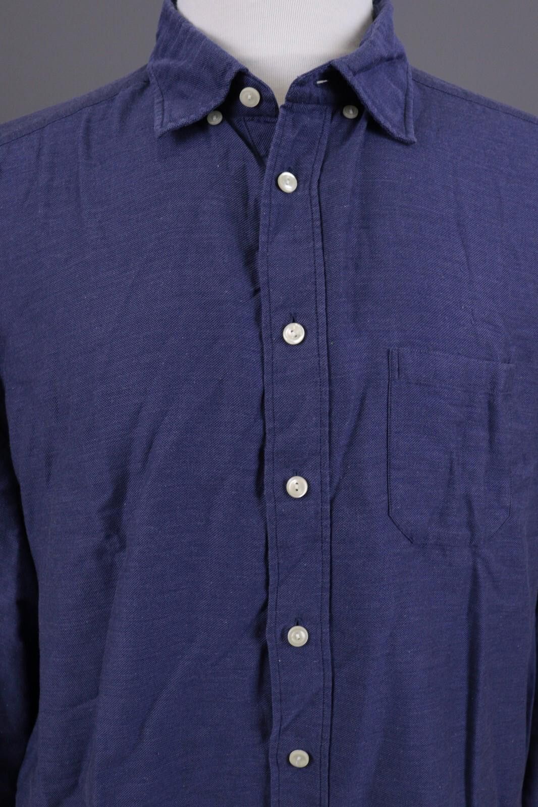 Eton Eton Contemporary Blue Luxury Dress Shirt Size 46 / 18 / XXL Size US XXL / EU 58 / 5 - 5 Thumbnail