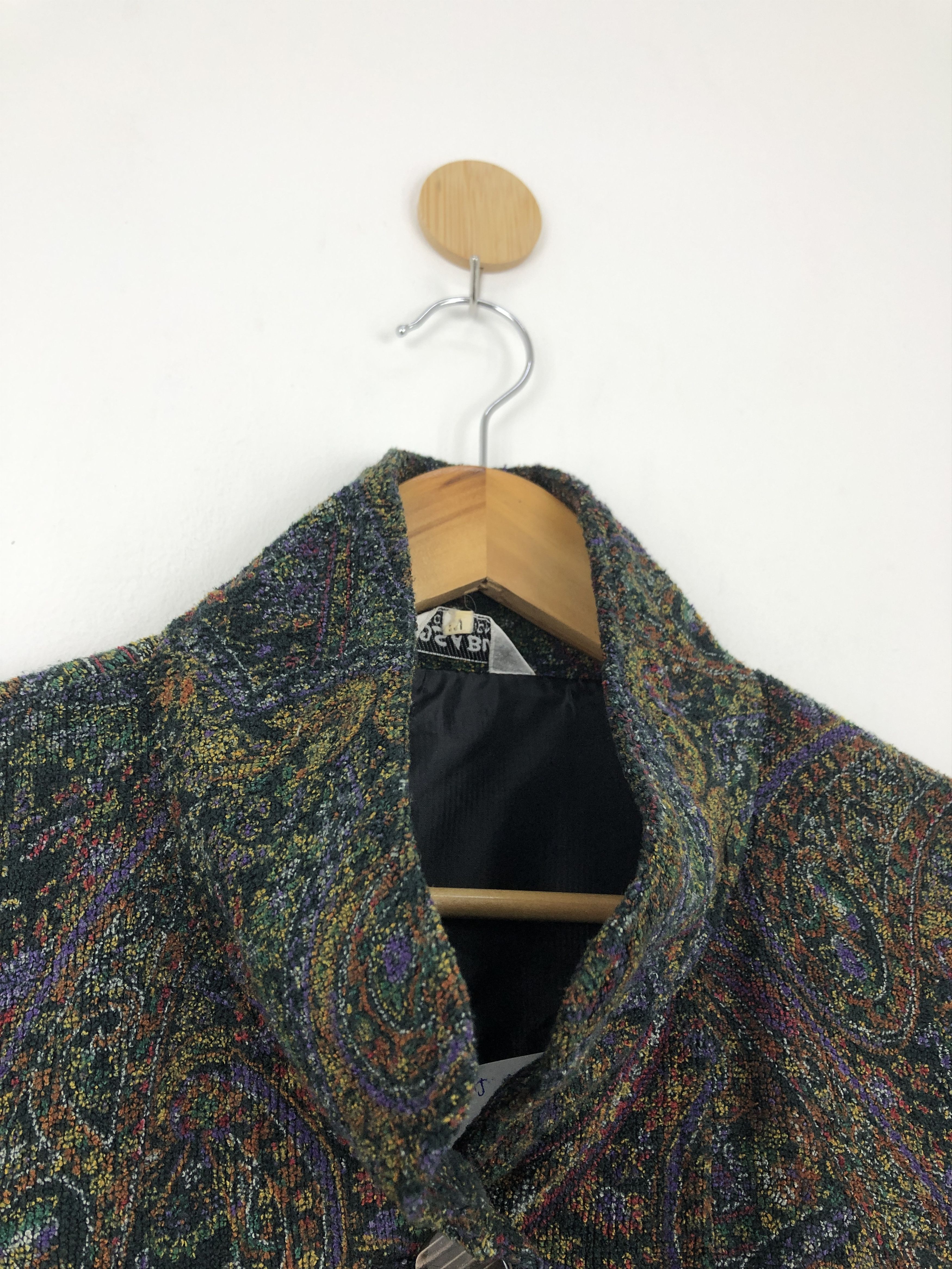 Japanese Brand Vintage Japanese Brand Paisley Button Up Jacket MJ0010 Size US M / EU 48-50 / 2 - 11 Thumbnail