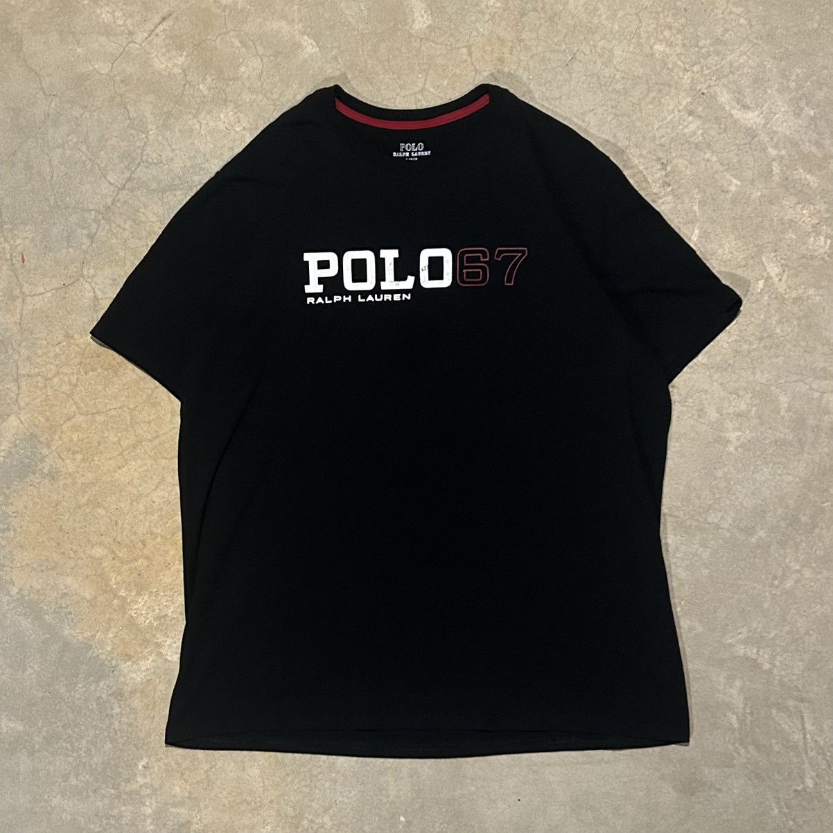 Polo Ralph Lauren × Vintage Essential Polo Ralph Lauren Polo 67 Logo Graphic Tee Size US L / EU 52-54 / 3 - 1 Thumbnail