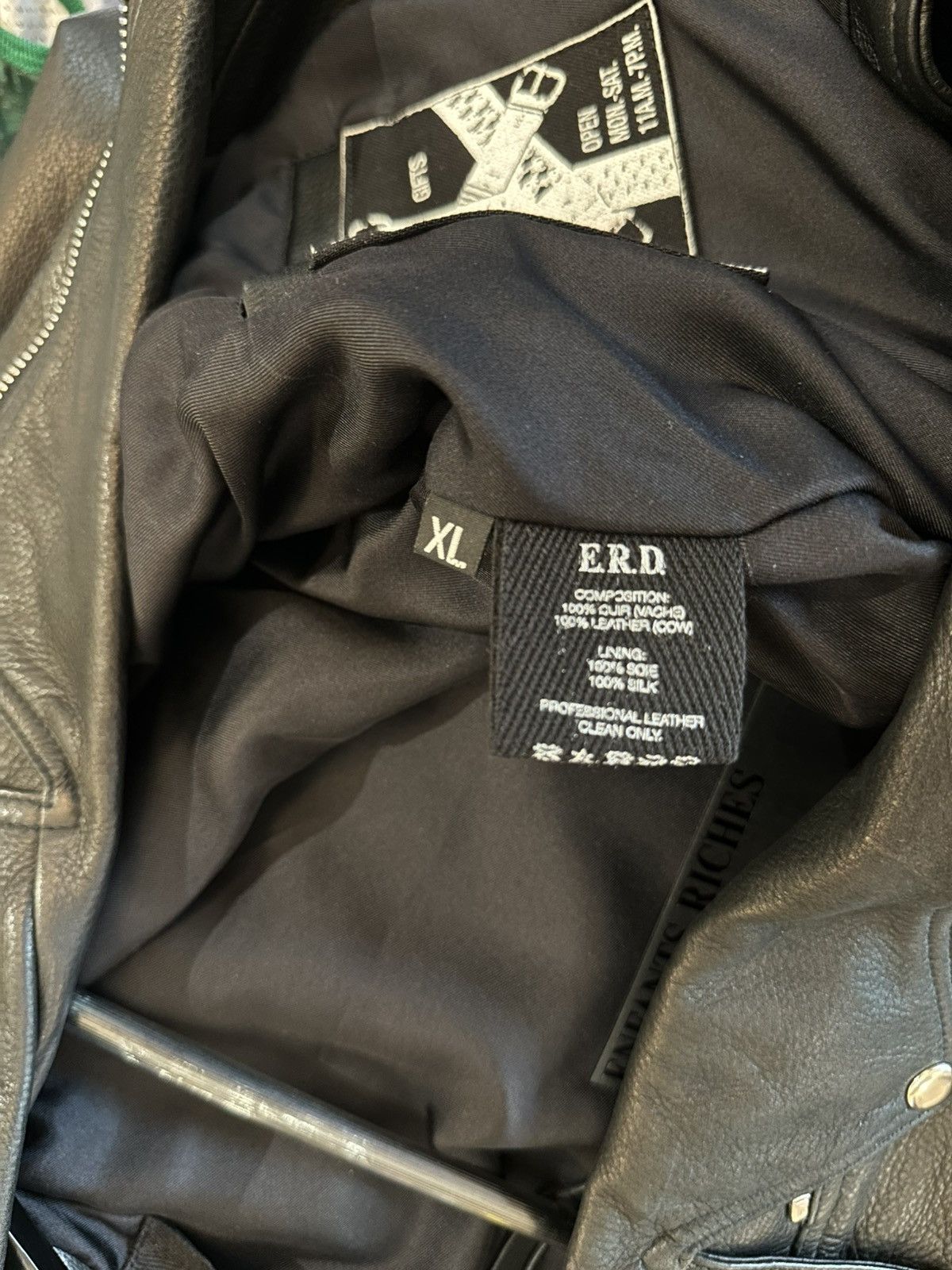 Enfants Riches Deprimes ENFANTS RICHES DEPRIMES BIKER JACKET XL Size US XL / EU 56 / 4 - 6 Thumbnail