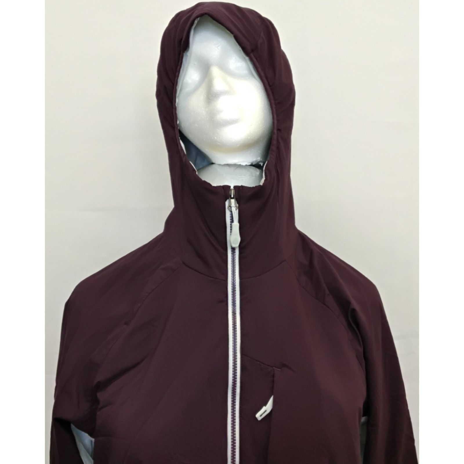 Stio Stio Jacket Women's M Maroon/White Lightweight Polartech Size M / US 6-8 / IT 42-44 - 6 Thumbnail