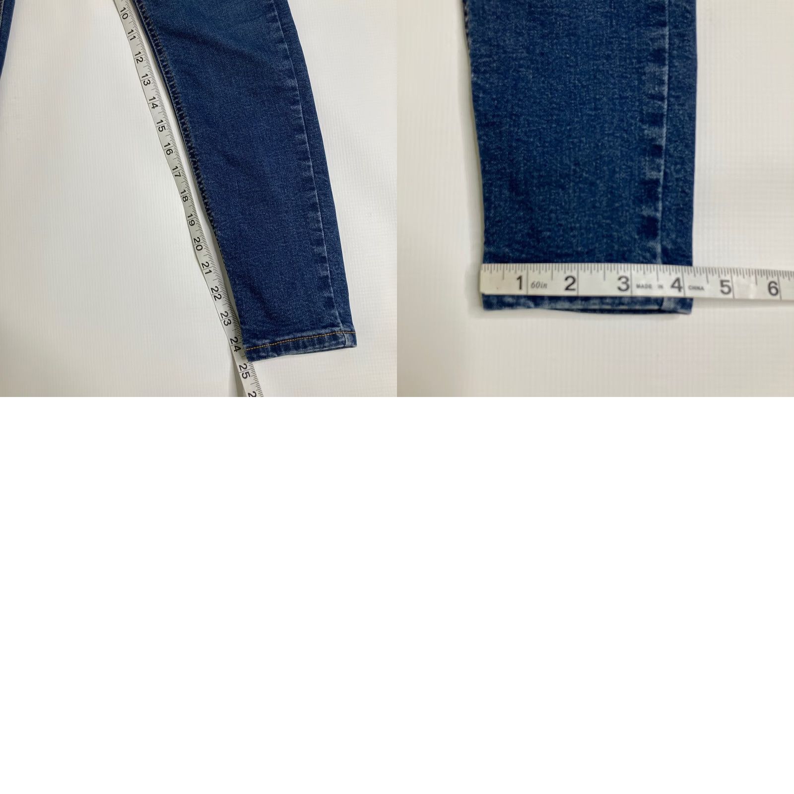 Topshop Topshop Moto Jamie Crop Jeans Skinny Mid Rise Women’s Blue Denim 24x25 Slim 5-Pocket Size 4XL / US 24-26 - 8 Thumbnail