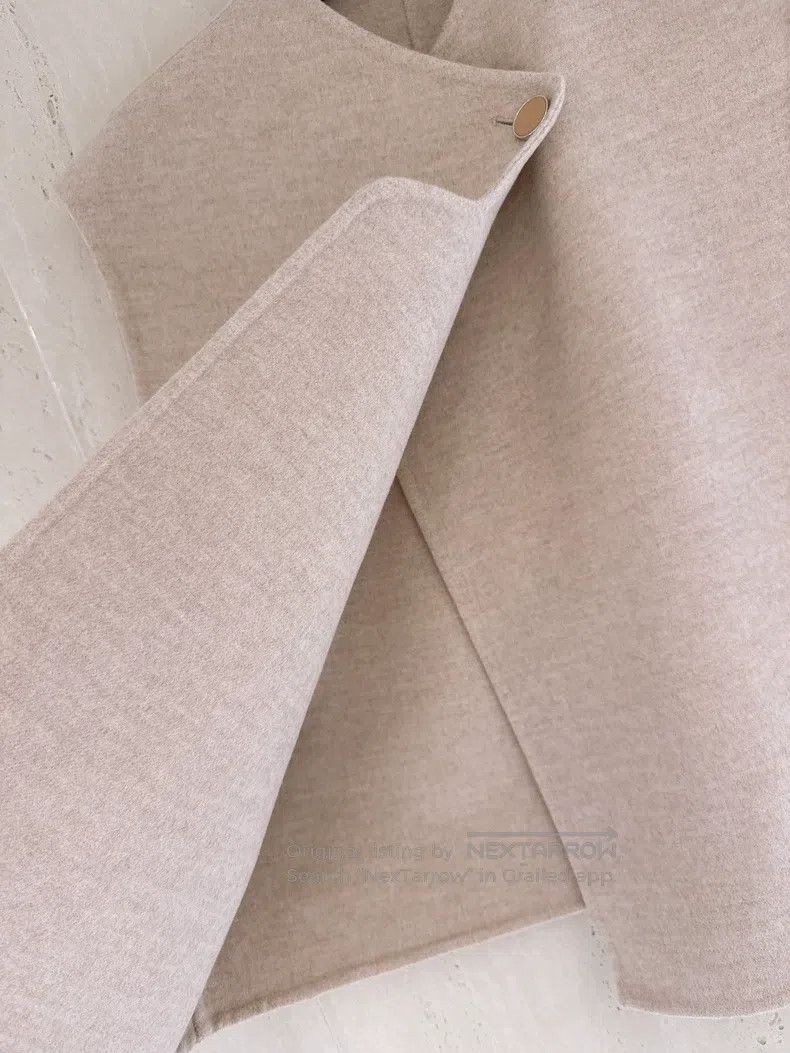 Hermes Hermes Camel Color Cashmere Vest Coat Size XS / US 0-2 / IT 36-38 - 3 Thumbnail
