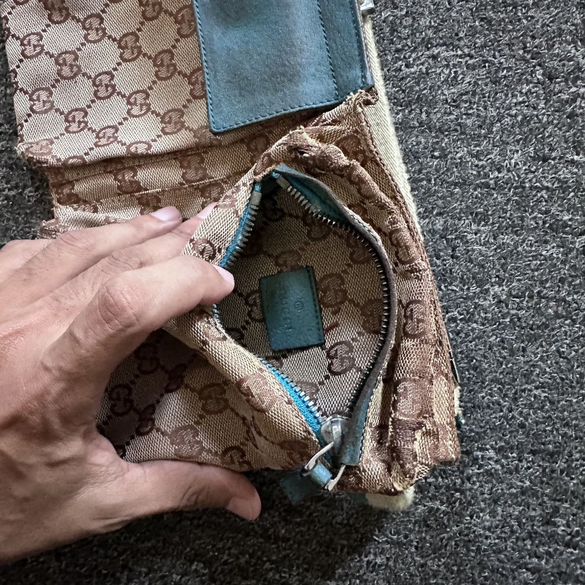 Gucci AUTHENTIC‼️ GUCCI MONOGRAM BELTBAG Size ONE SIZE - 9 Thumbnail