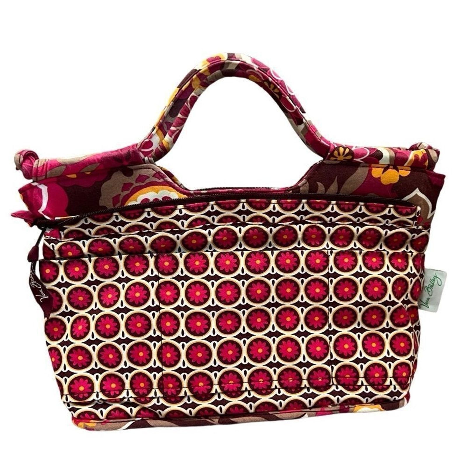 Vera Bradley Vera Bradley Carnaby Floral The Gabby Quilted Tote Handbag Size ONE SIZE - 7 Thumbnail