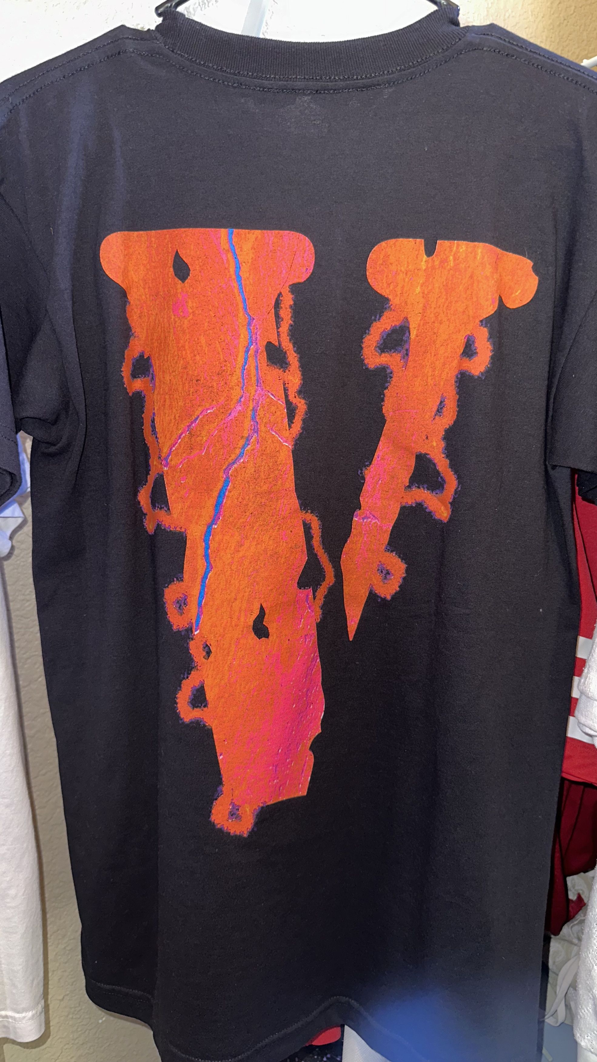 Vlone Vlone Skull Shocker T-Shirt (Orange) Size US M / EU 48-50 / 2 - 5 Thumbnail