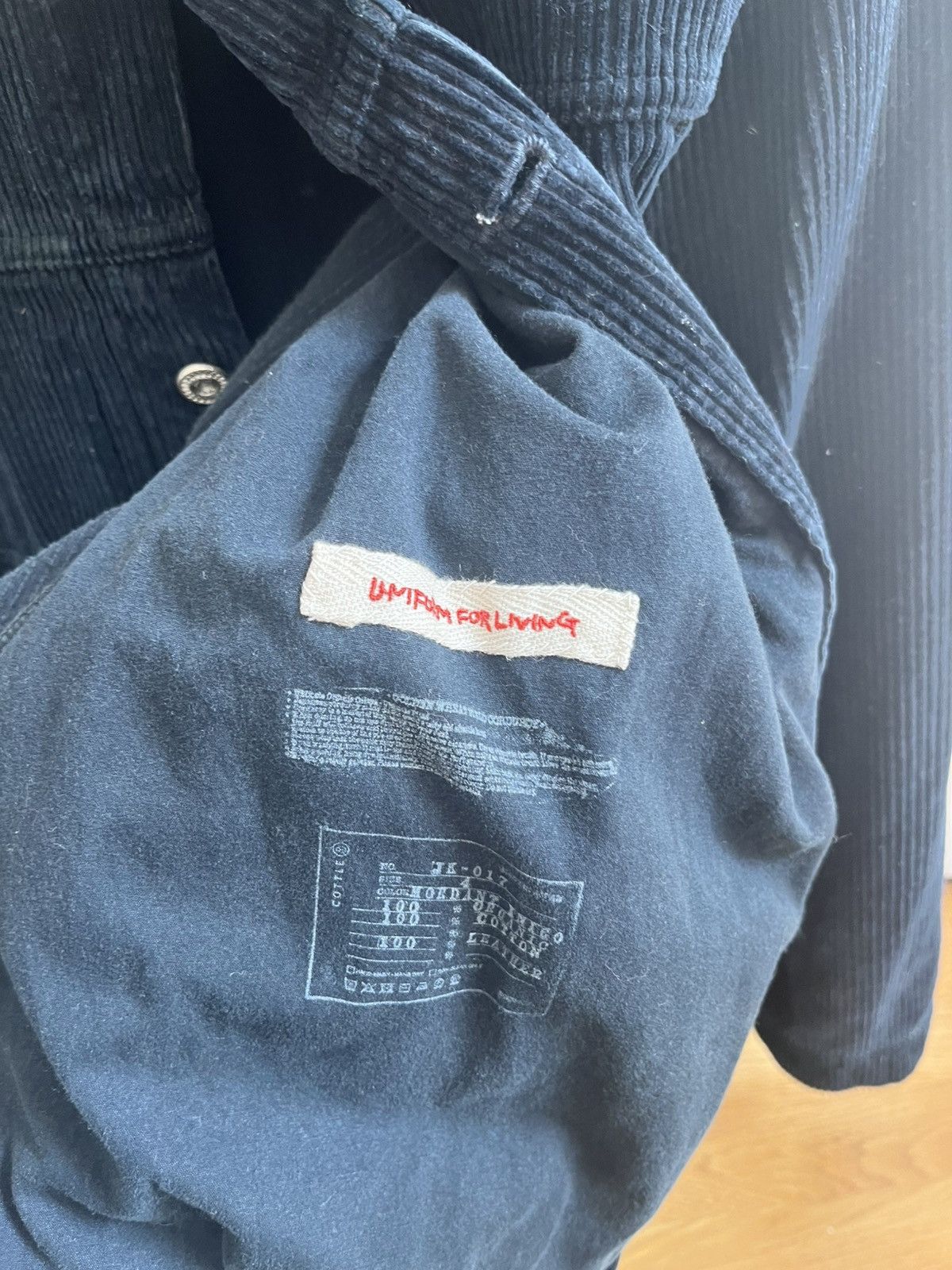 cottle Cottle C.T.L NEO TYPE 2nd CORDUROY JACKET / MORDANT INDIGO Size US XL / EU 56 / 4 - 2 Thumbnail
