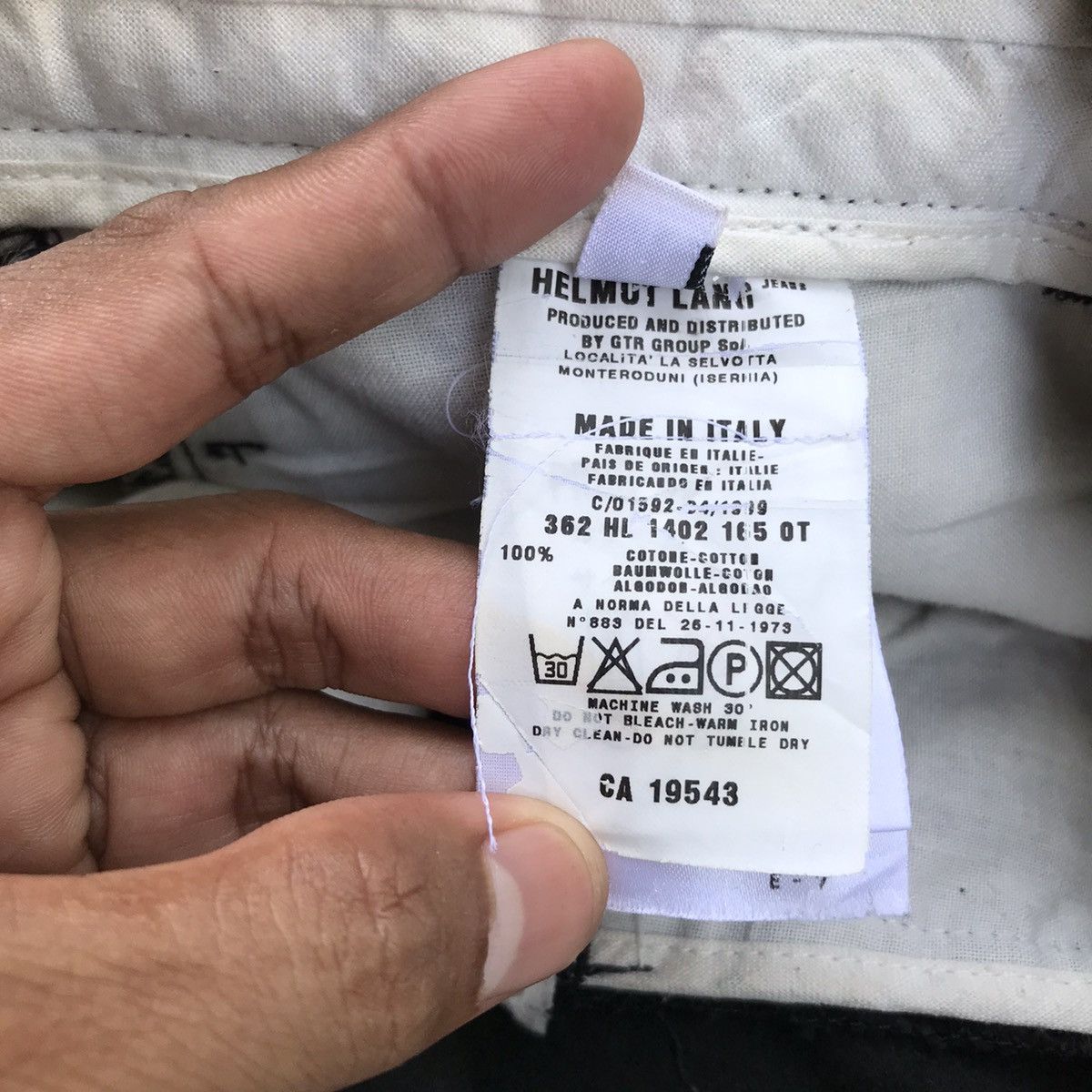 Helmut Lang Helmut Lang AW99 Astro Biker Pants Helmut Lang Size US 30 / EU 46 - 23 Thumbnail