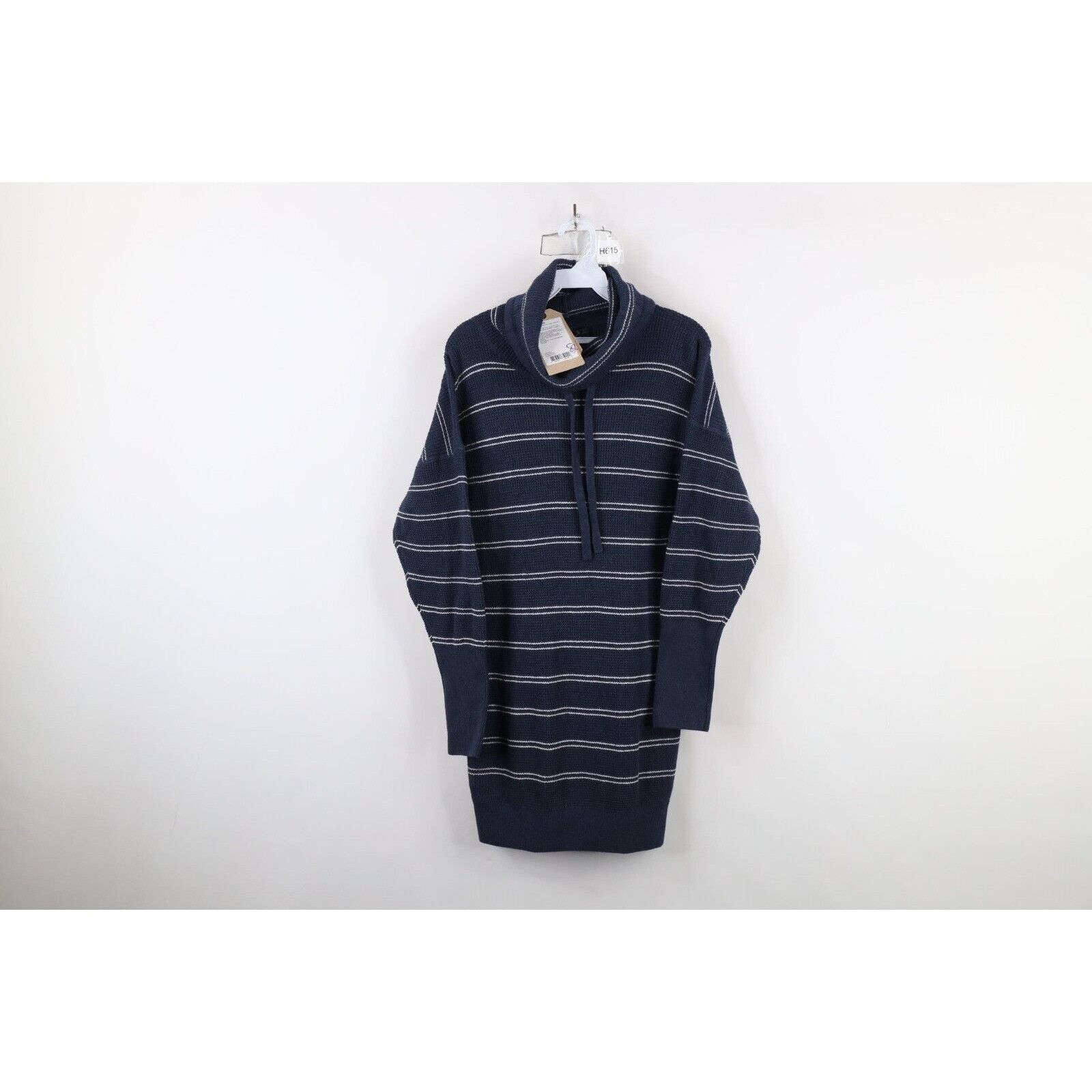 Prana New prAna Breathe Striped Thermal Waffle Knit Sweater Dress Size S / US 4 / IT 40 - 1 Thumbnail