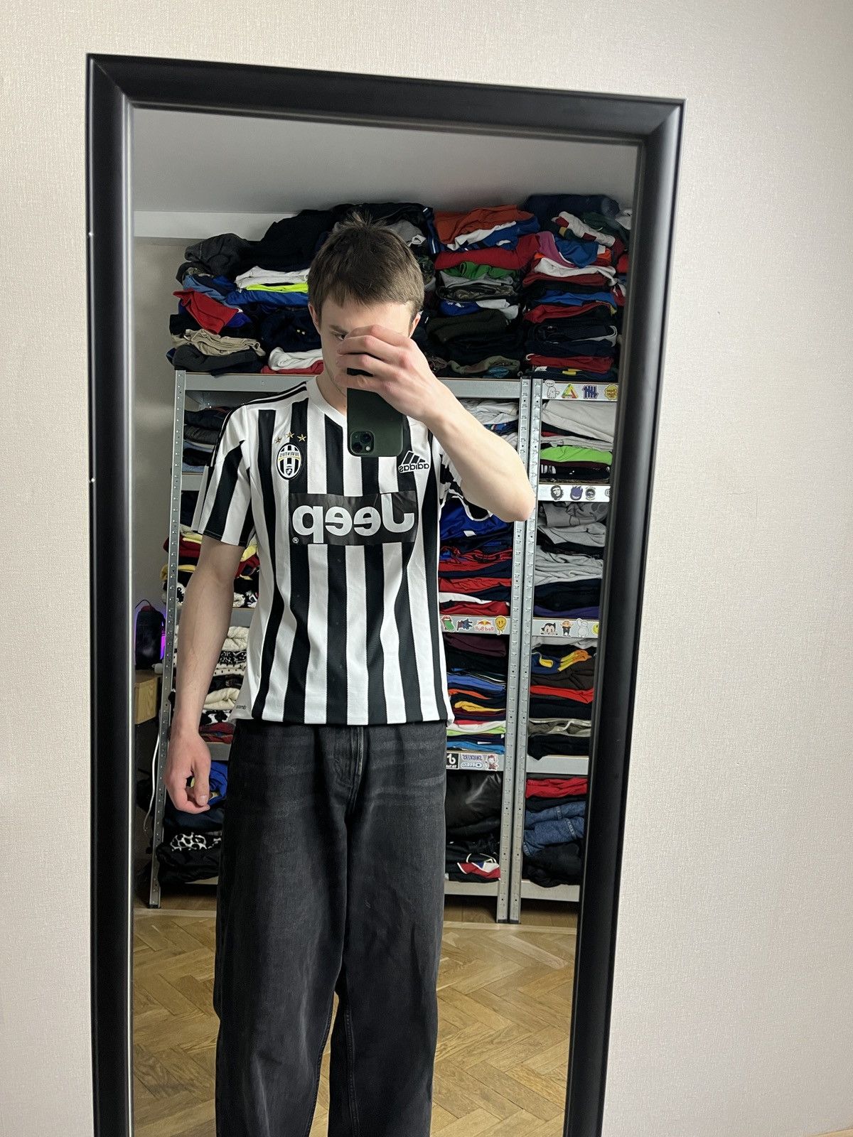 Nike Nike Juventus 2015 Home Soccer Jersey Blockcore Drill Rare Size US M / EU 48-50 / 2 - 2 Thumbnail