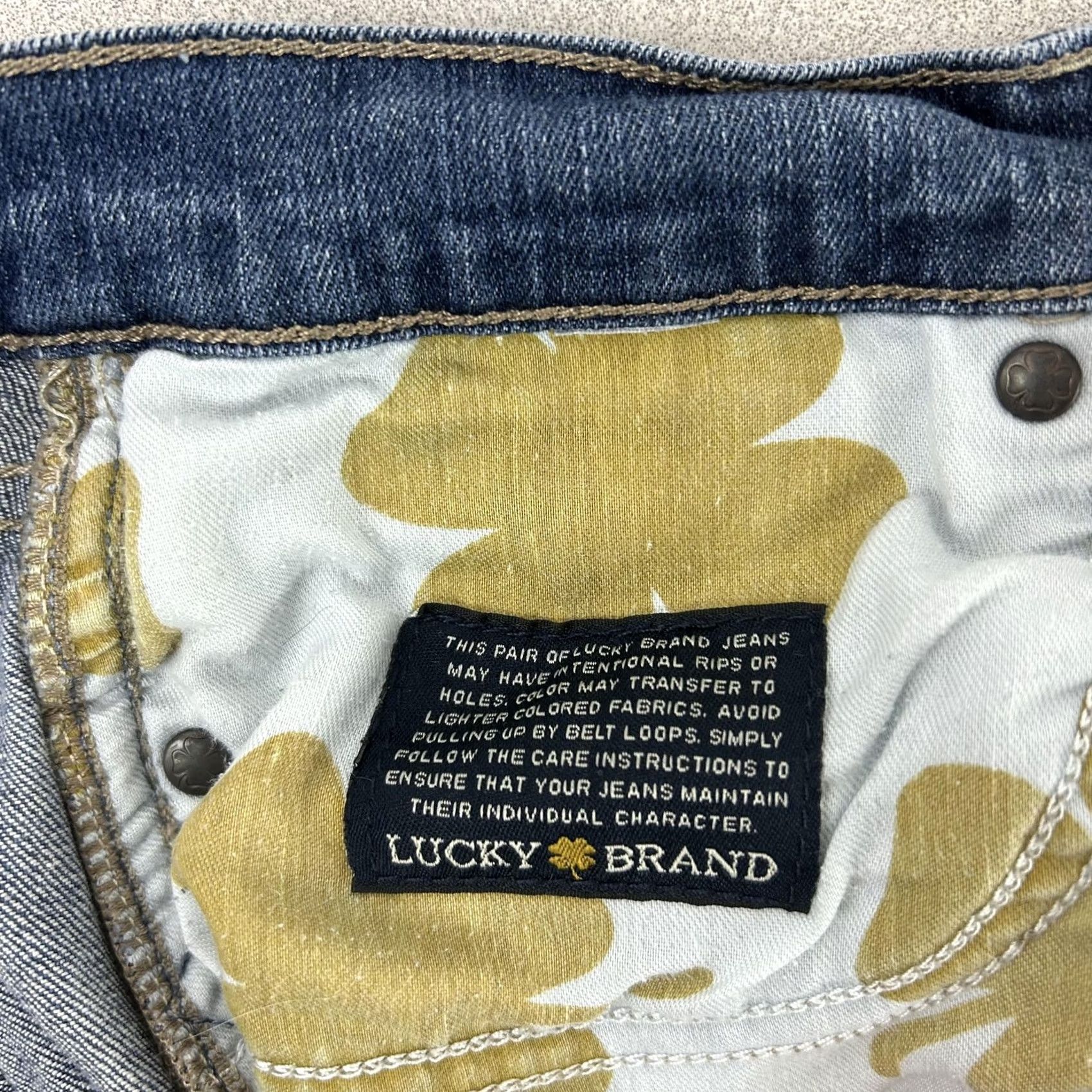 Lucky Brand Lucky Brand Women Jeans Low Rise Bootcut Blue Denim - Sweet N Low Size 32" / US 10 / IT 46 - 5 Thumbnail