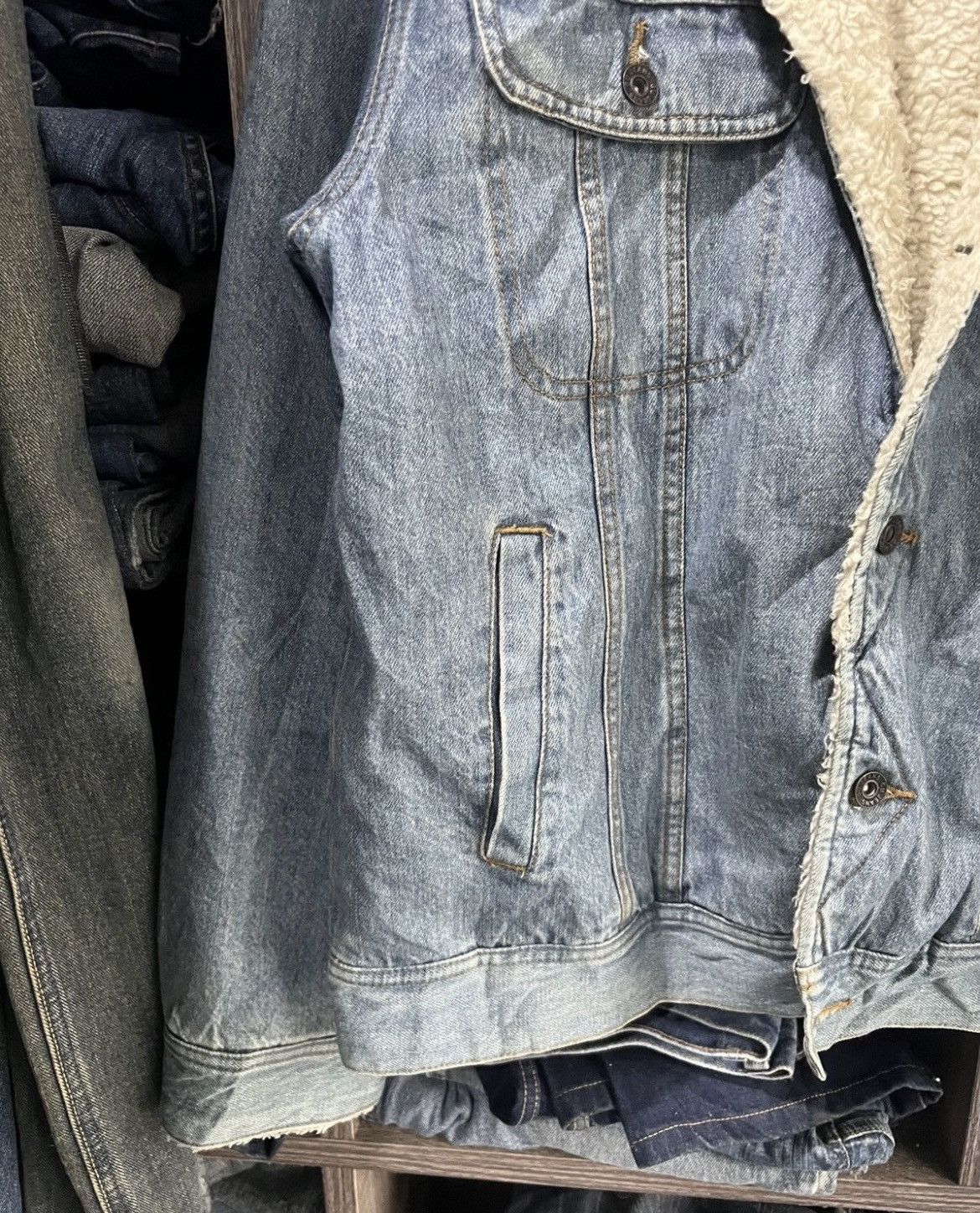 GU 🔥Gu Sherpa Denim Jacket Size US L / EU 52-54 / 3 - 8 Thumbnail