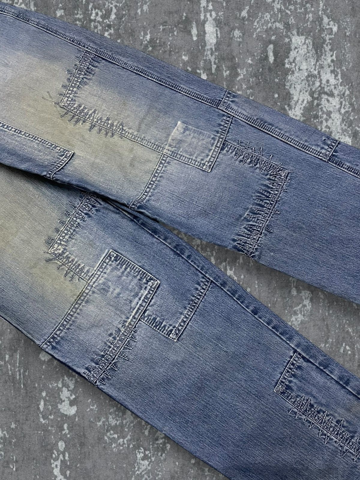 Japanese Brand Vintage Japan Designer 90S Streetwear B.SB Baggy Distressed Size US 28 / EU 44 - 5 Thumbnail