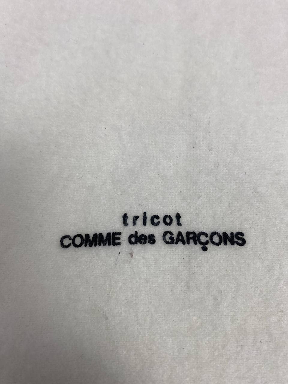 Comme des Garcons × Japanese Brand 2pieces tricot comme des garcons dustbag Size ONE SIZE - 4 Thumbnail
