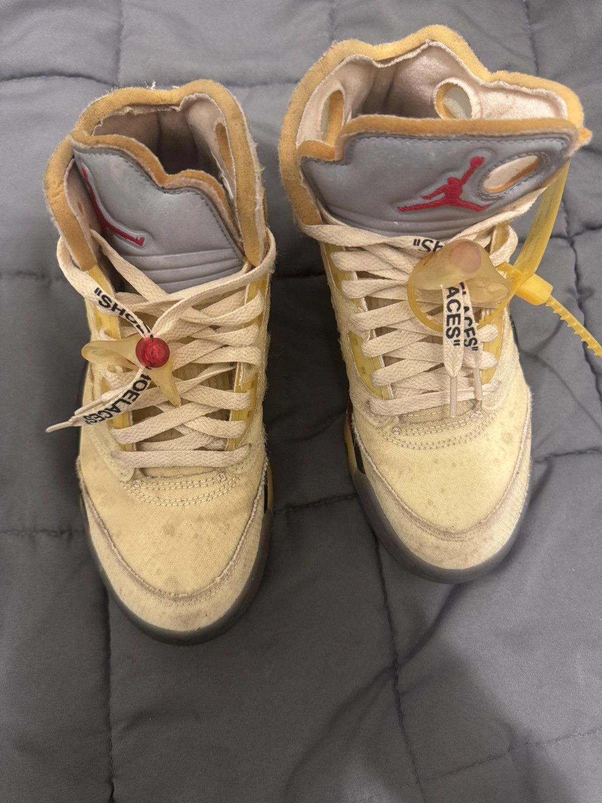 Jordan Brand Off white Jordan 5 Size US 6.5 / EU 39-40 - 3 Thumbnail